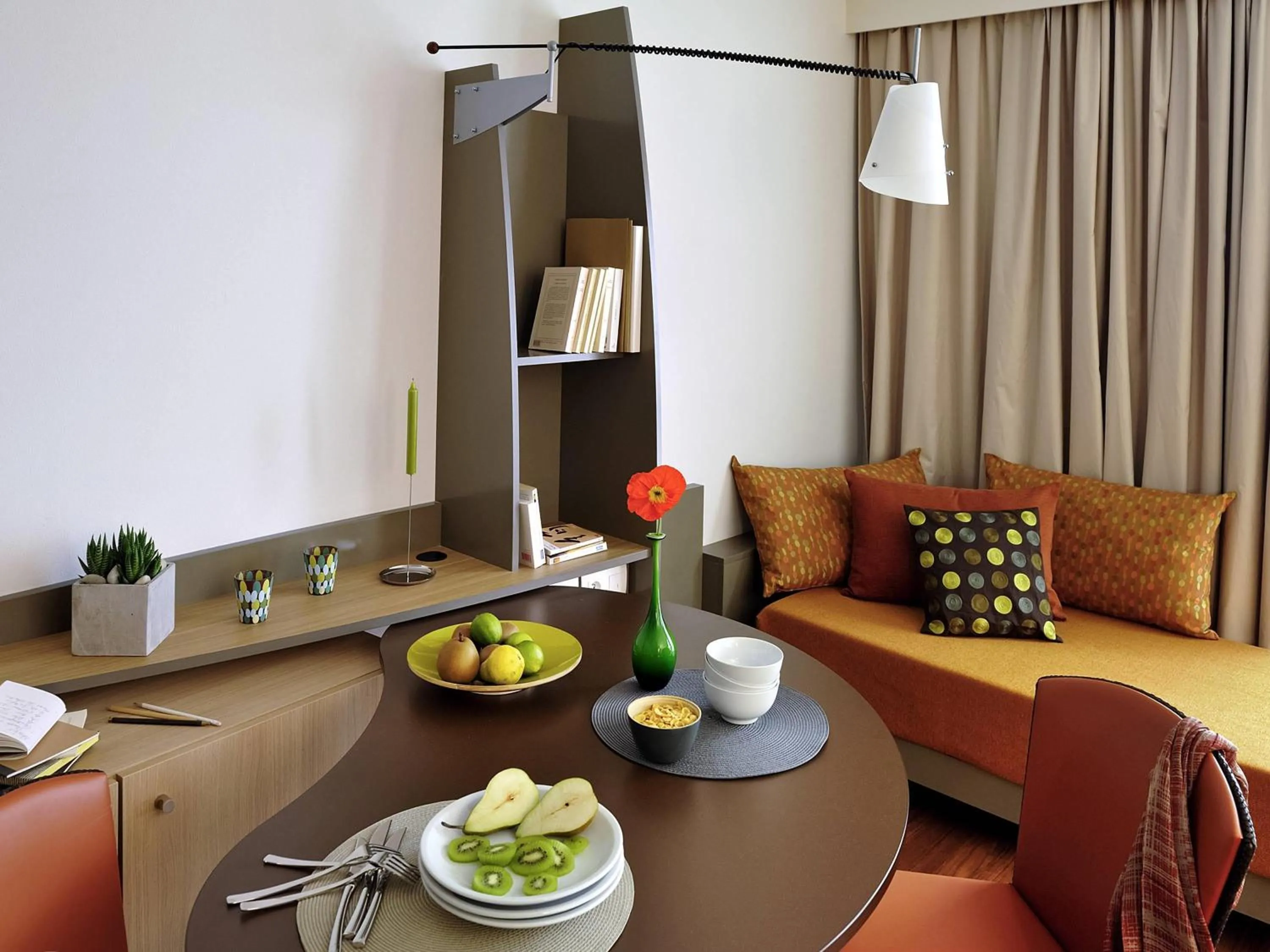 Bedroom in Aparthotel Adagio Nantes Centre