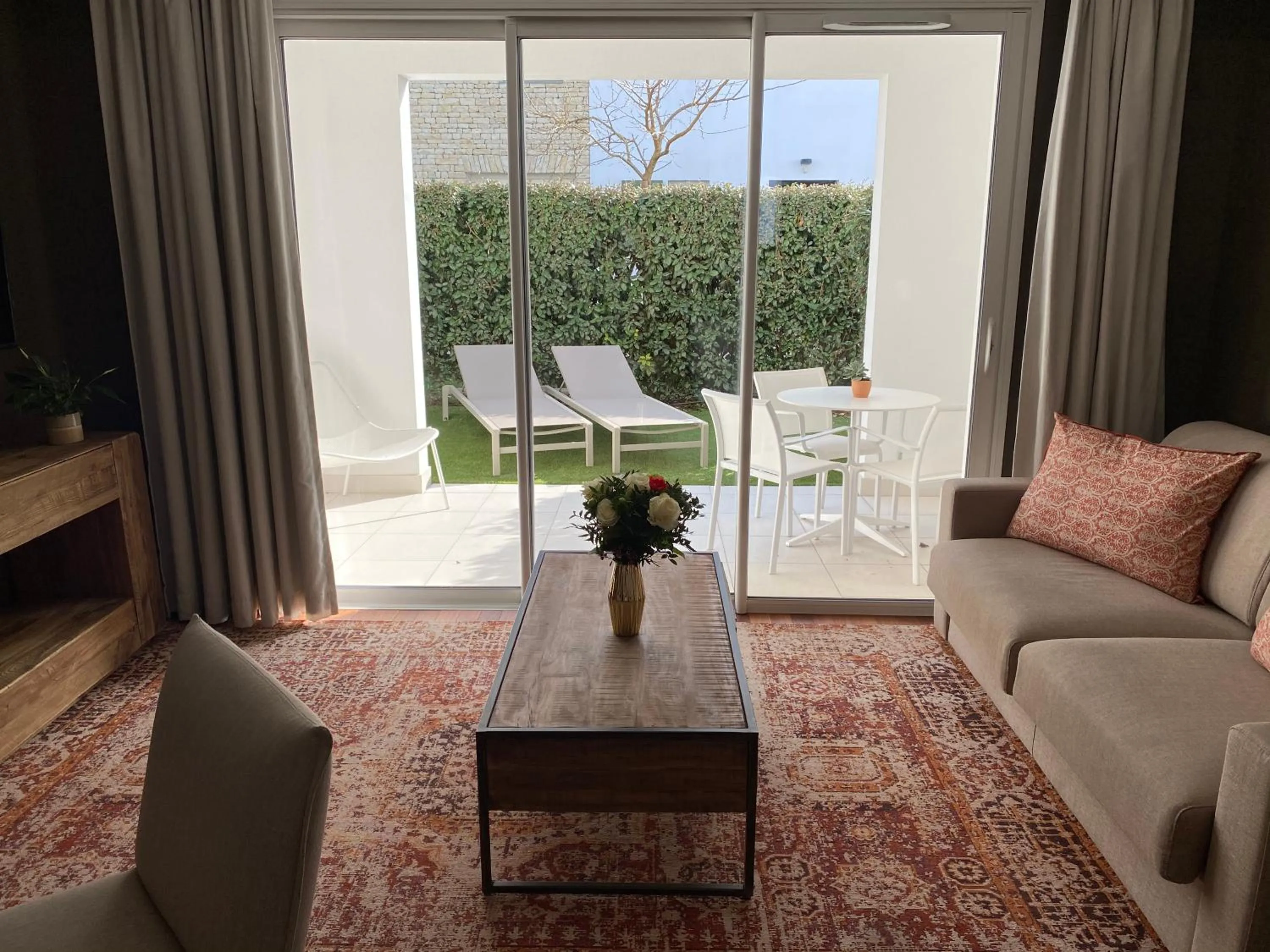 Living room in HR Hôtel-Restaurant & Spa Marin