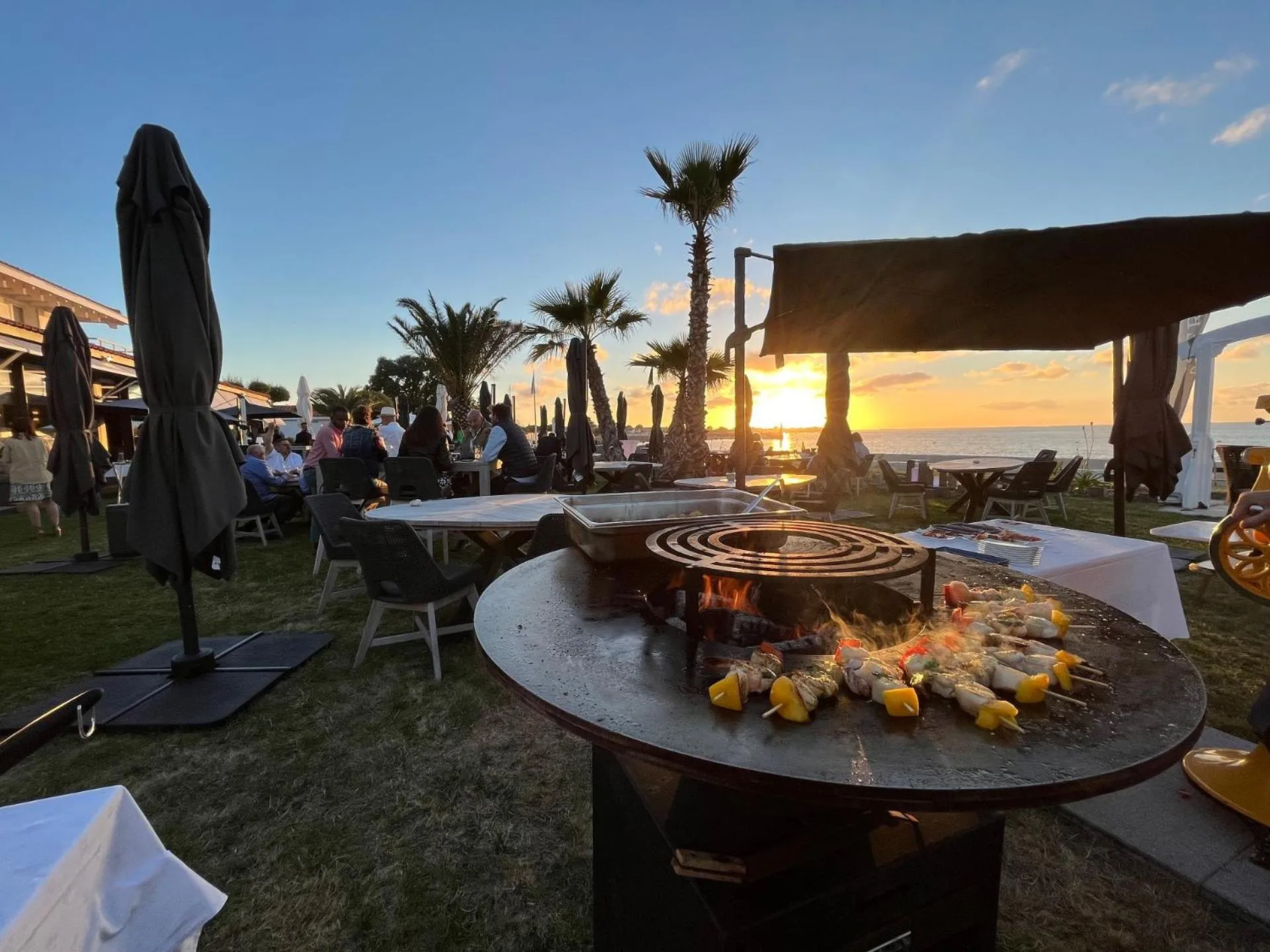 Sunset in HR Hôtel-Restaurant & Spa Marin