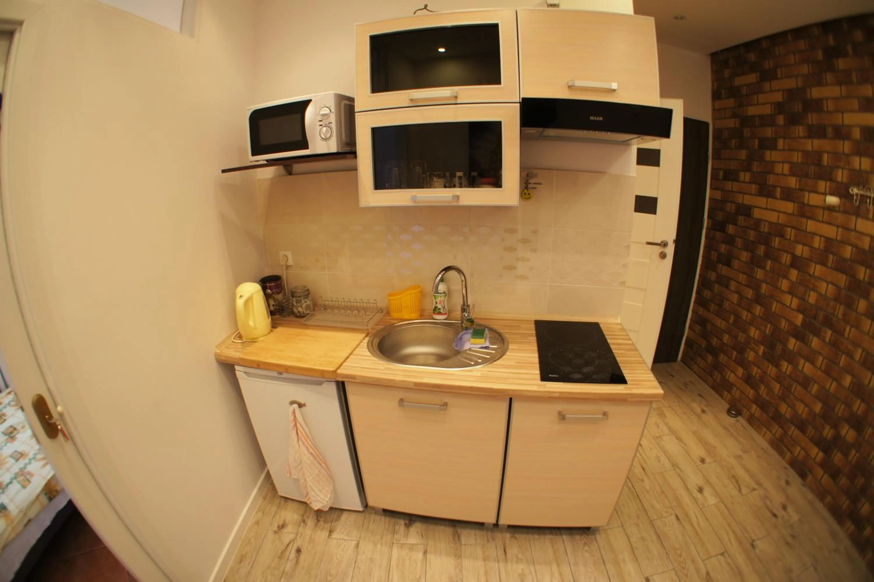 Kitchen or kitchenette in Apartament Poznań Jeżyce