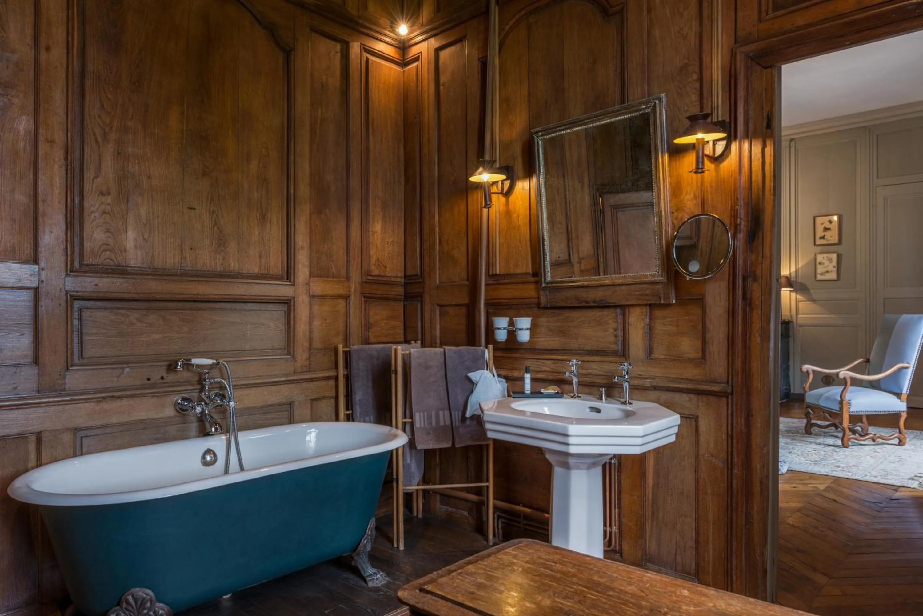 Bathroom in Château de Saint Paterne