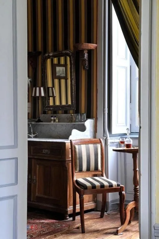 Bathroom in Château de Saint Paterne