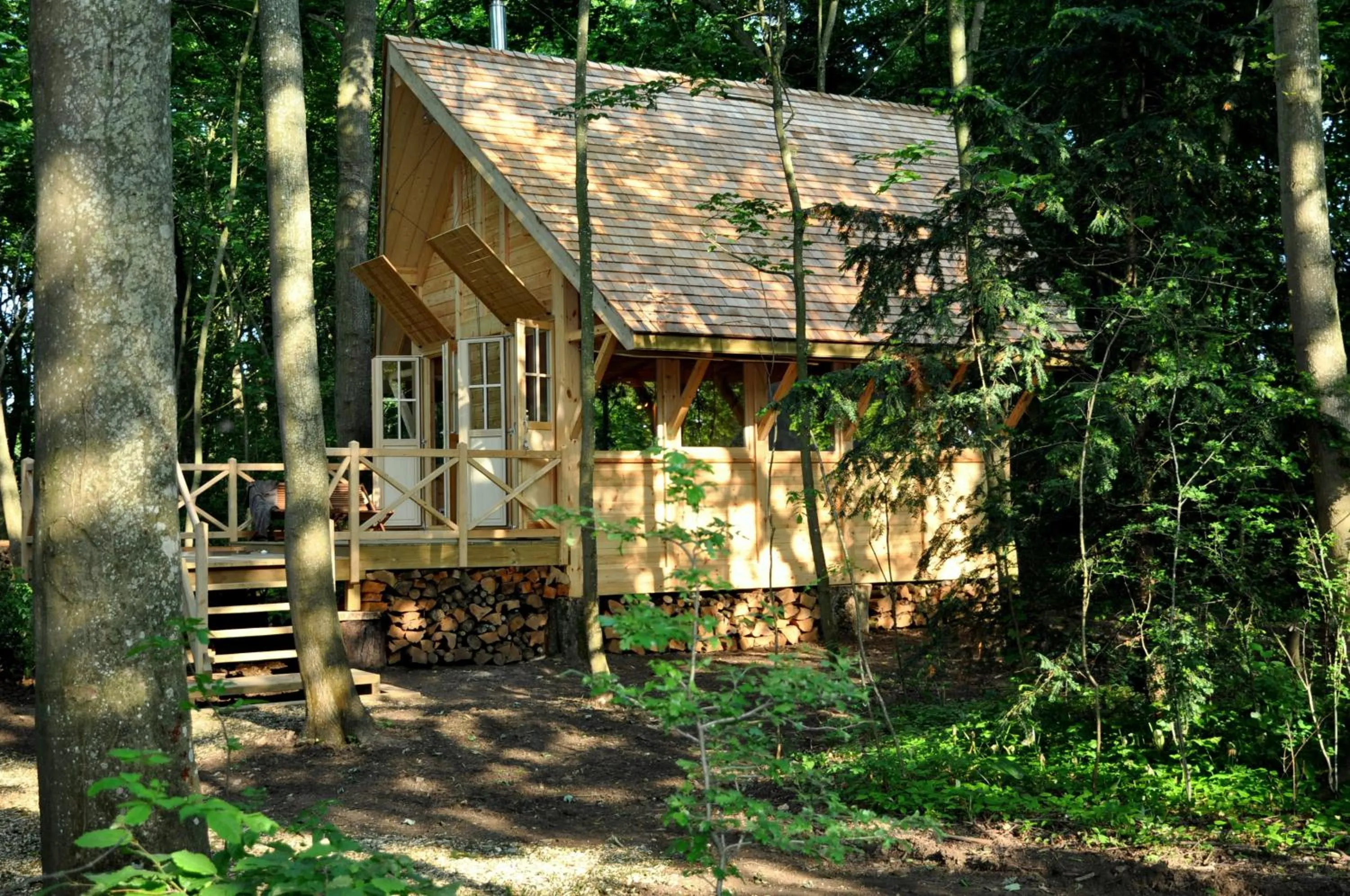 Facade/entrance in Château de Saint Paterne