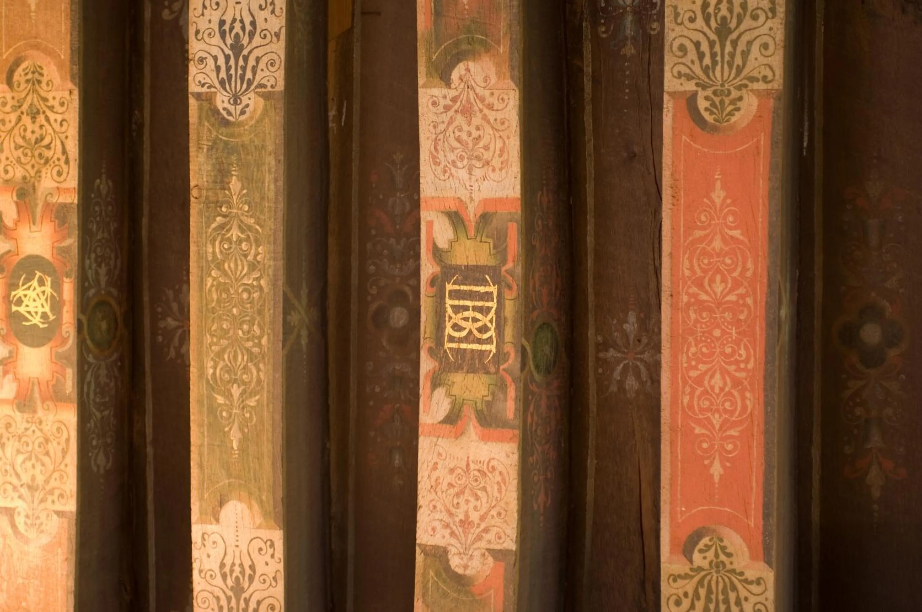 Decorative detail in Château de Saint Paterne