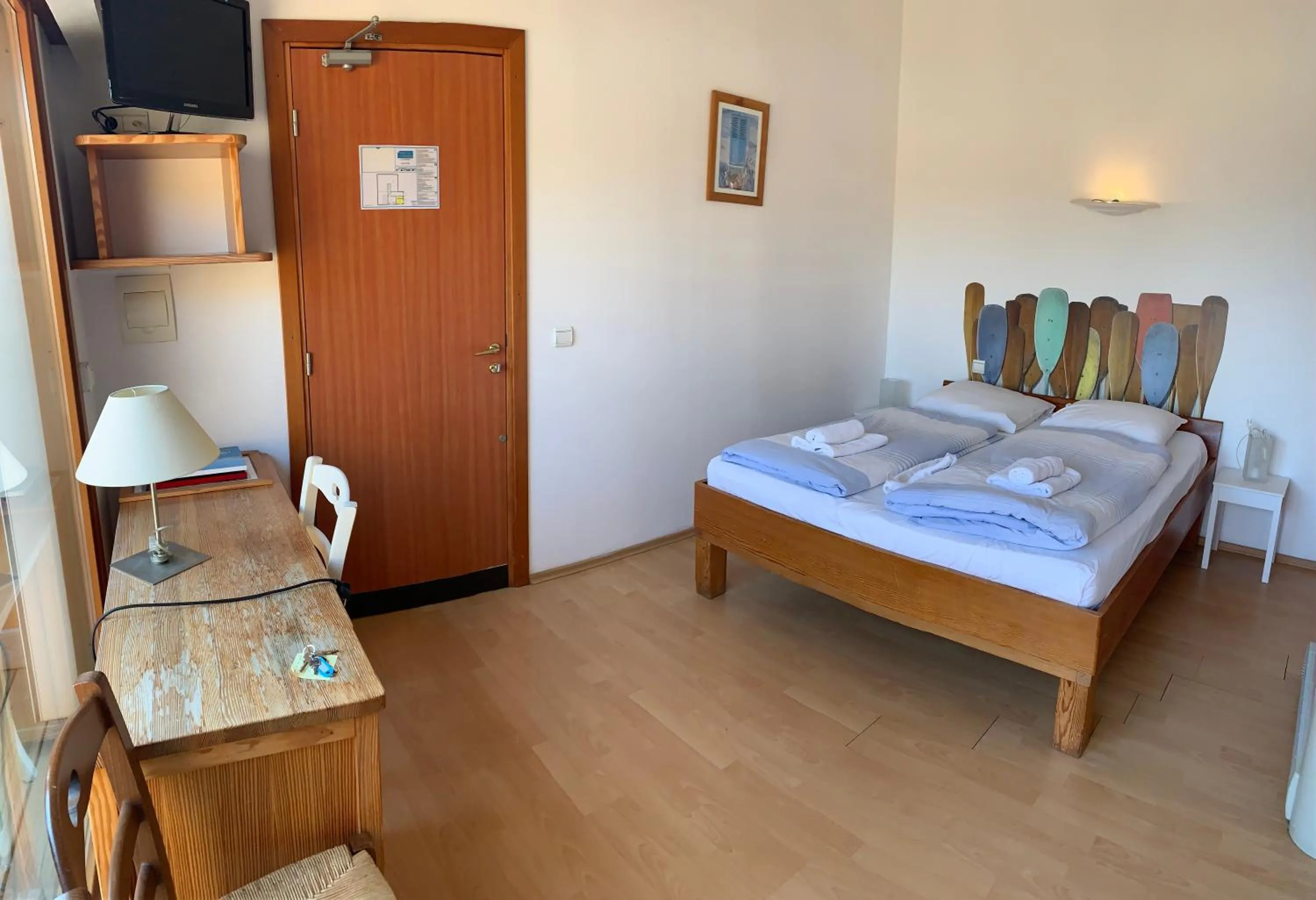 Bed in Hotel La Bastide