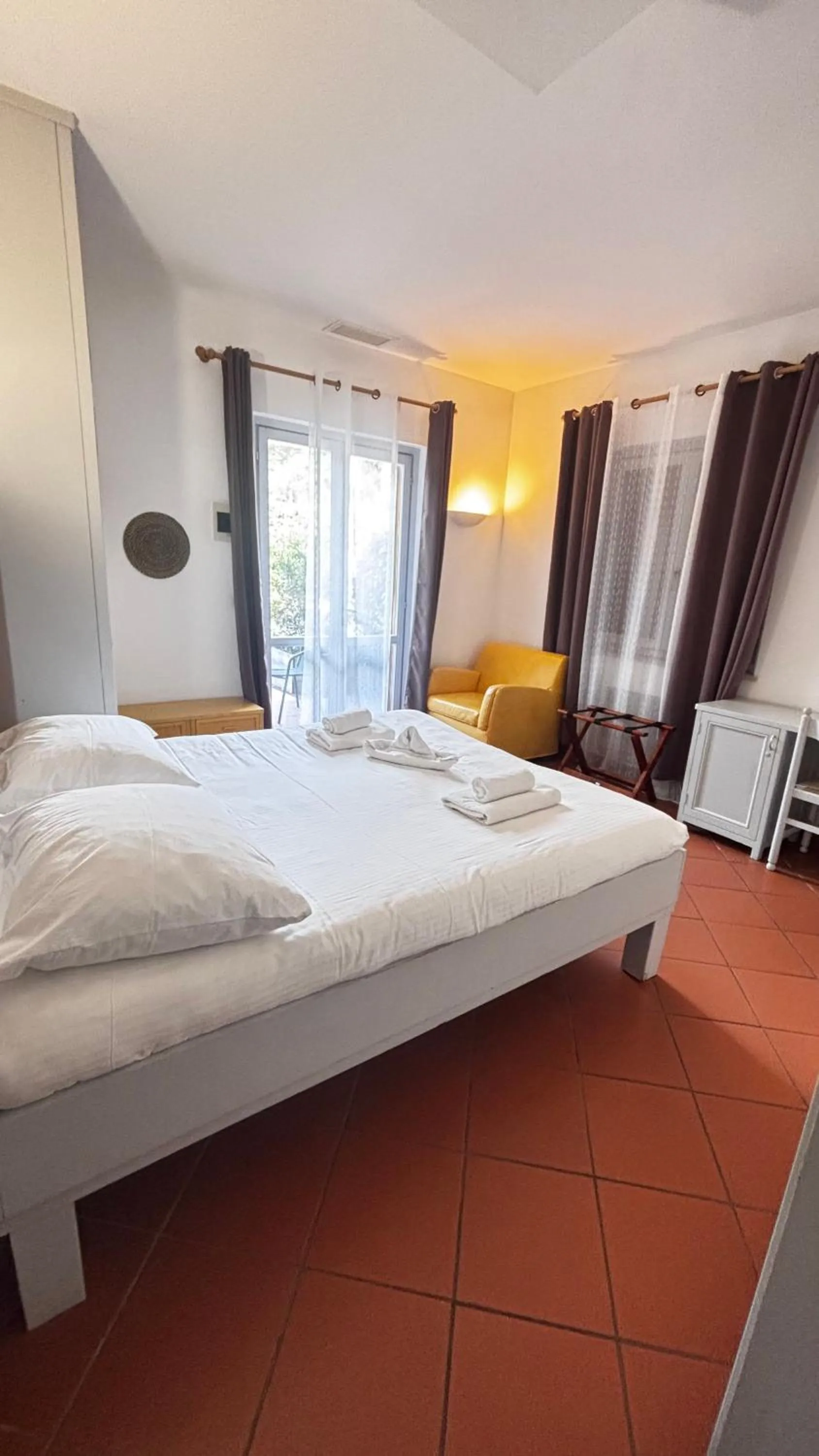 Bed in Hotel La Bastide