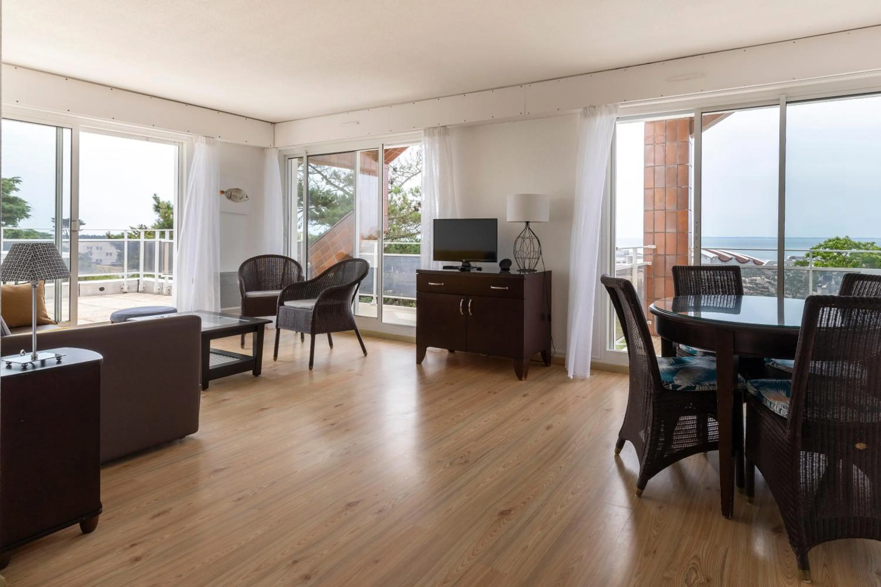 Living room in Louison Appart & Suite
