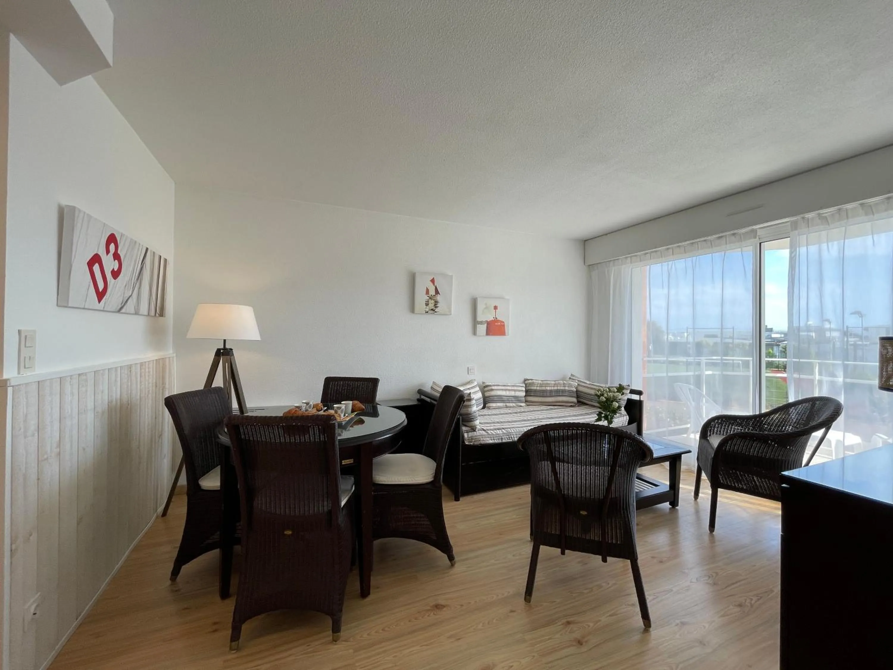 Living room in Louison Appart & Suite