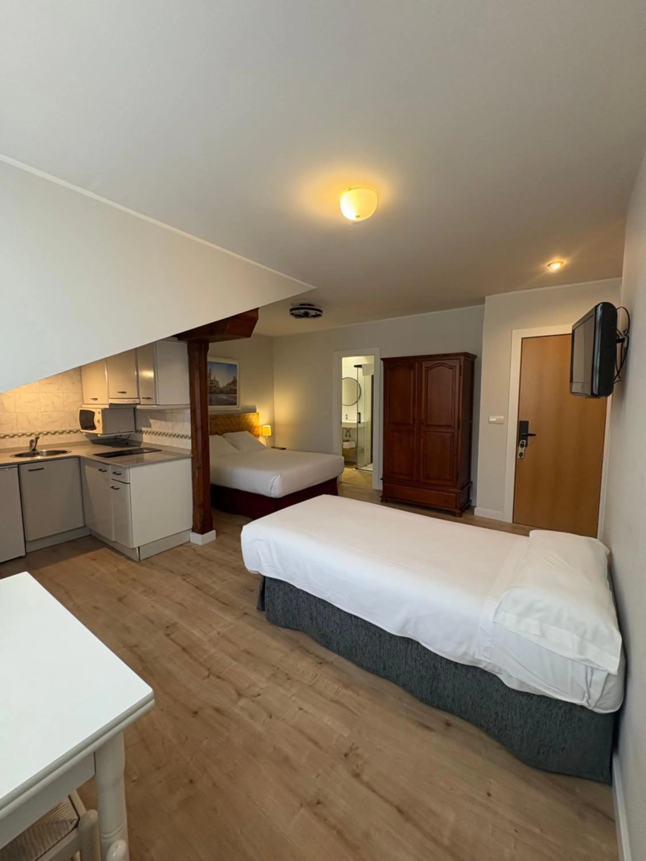 Bed in Hotel Puerto de Llanes