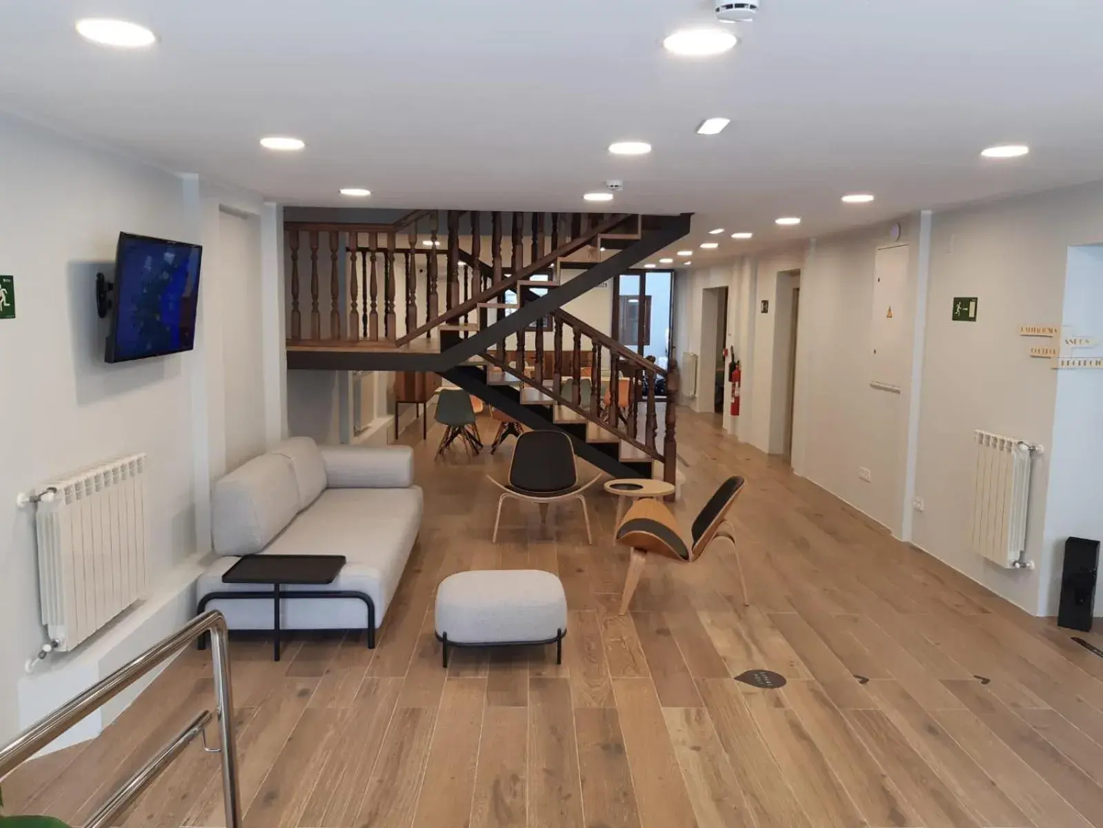 Living room in Hotel Puerto de Llanes Living room in Hotel Puerto de Llanes