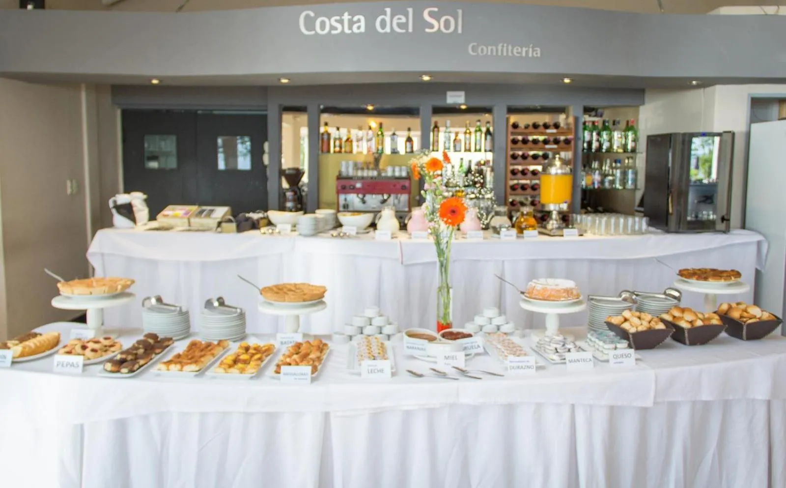 American breakfast in Costa Del Sol