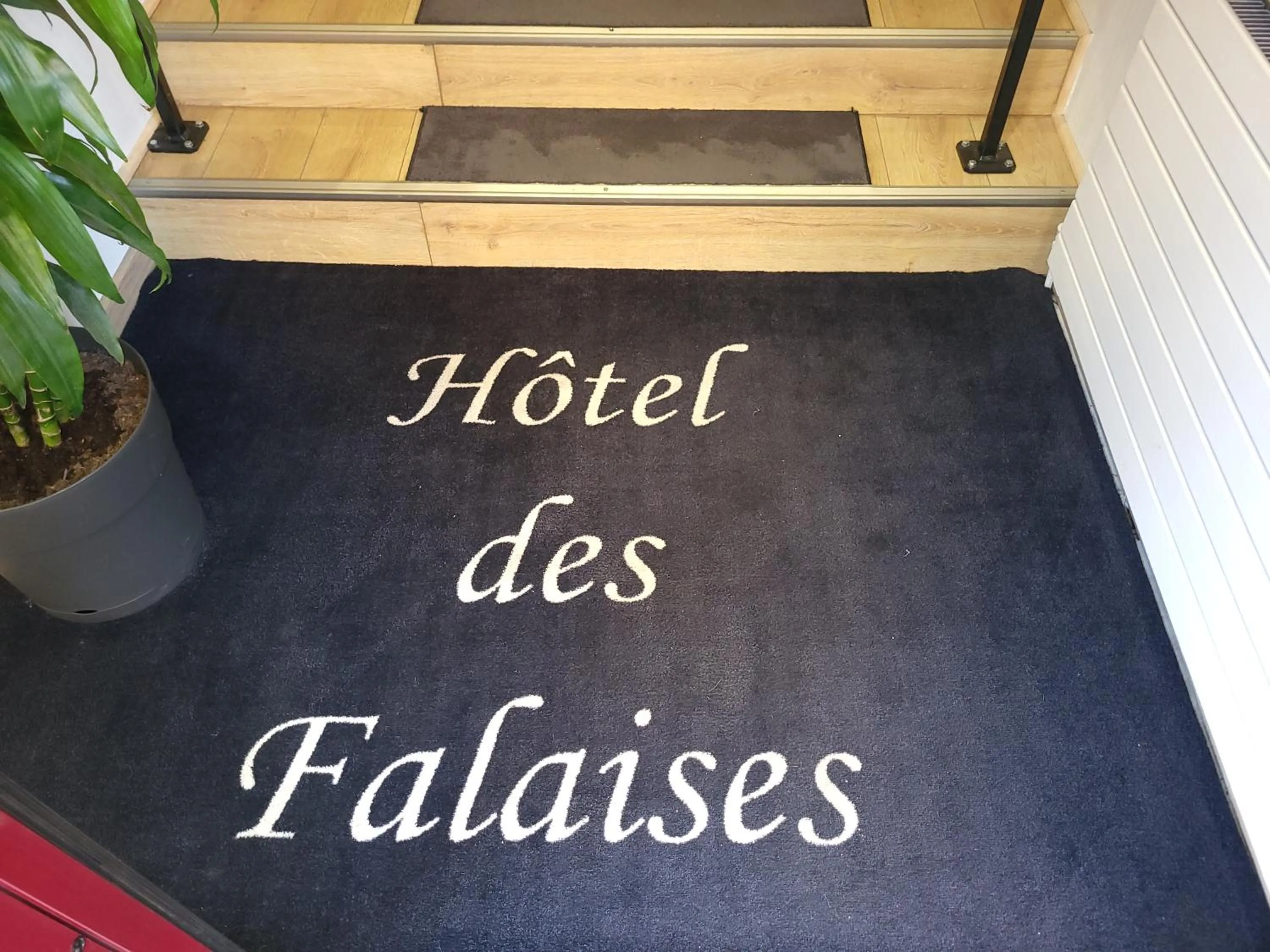Lobby or reception in Hotel Des Falaises