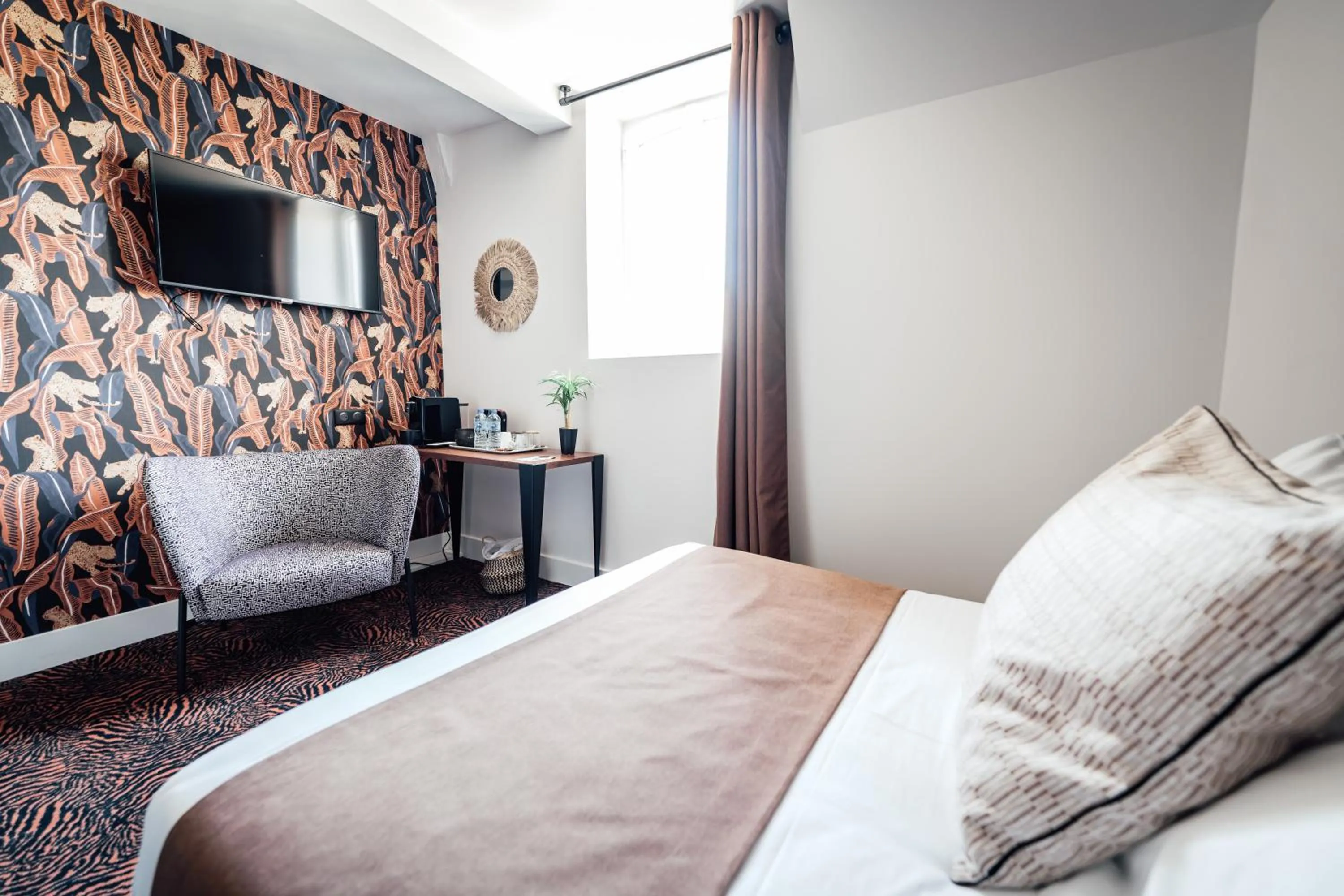 Bed in La villa 10 HÔTEL SPA