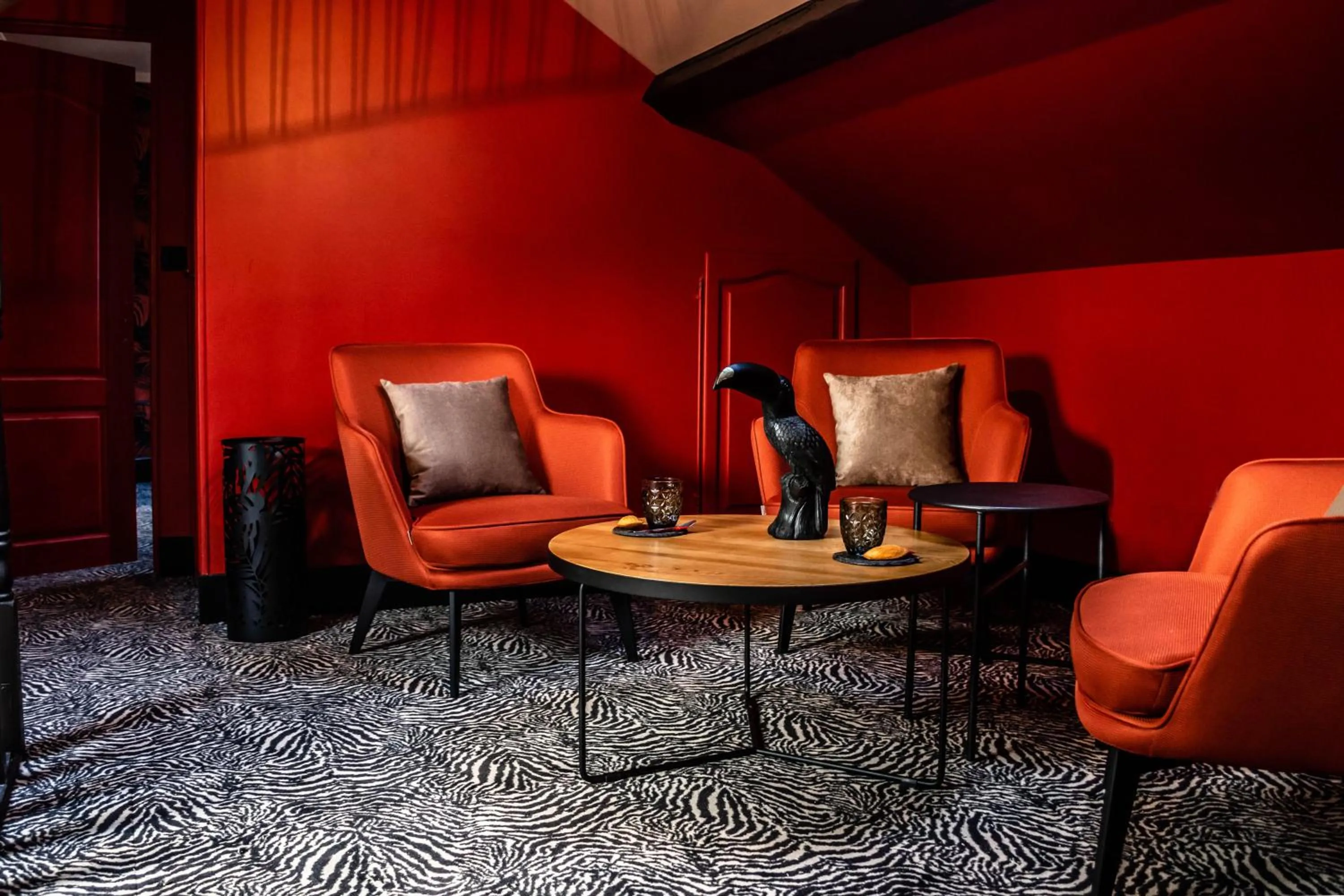 Living room in La villa 10 HÔTEL SPA