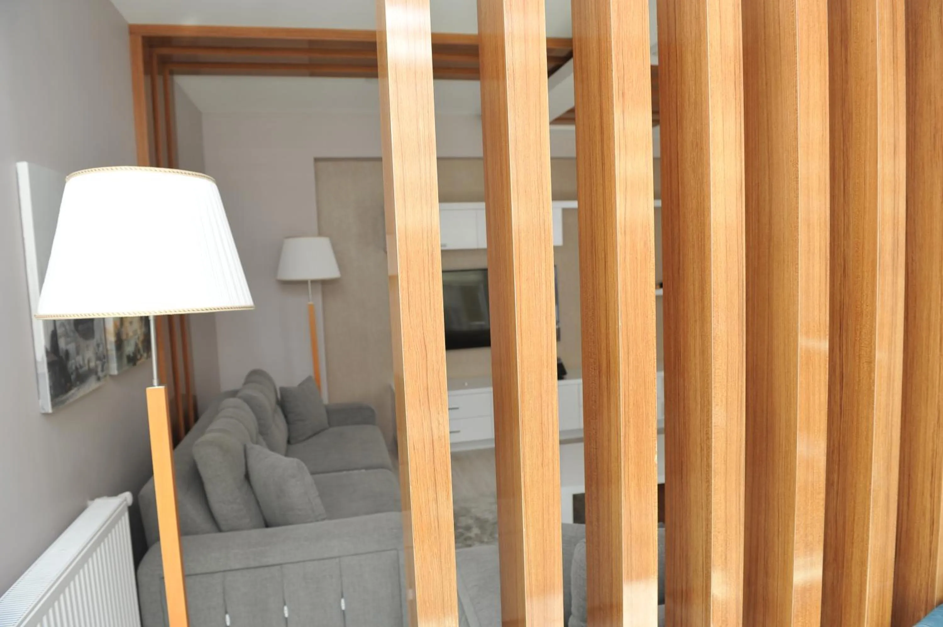 Seating area in Qamar Prestige Suites