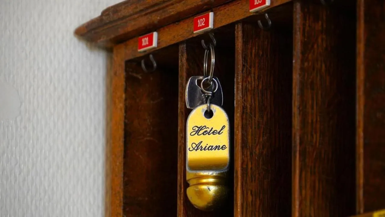 Lobby or reception in Ariane Hôtel