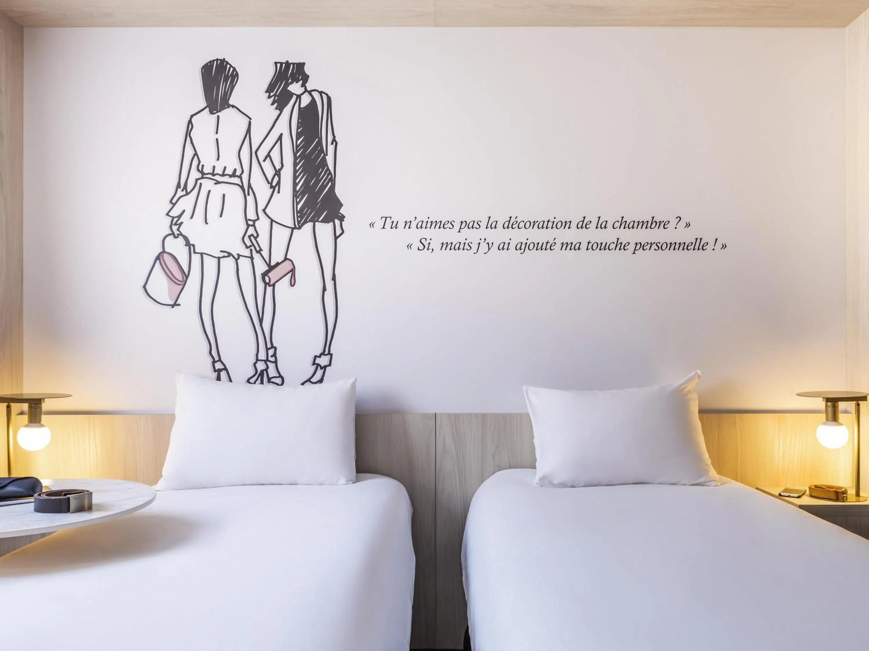 Bedroom, Bed in ibis Styles Sceaux Paris Sud