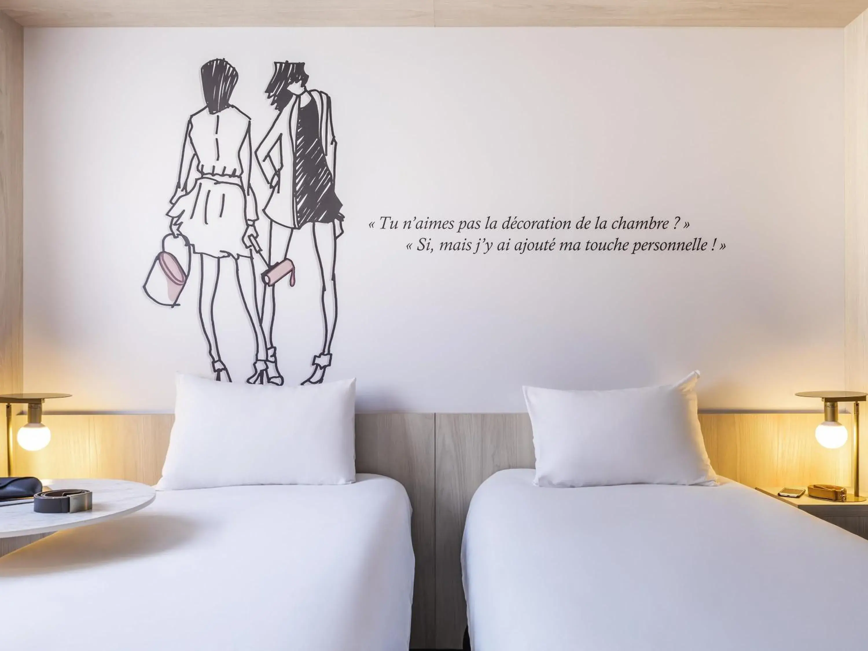 Bedroom, Bed in ibis Styles Sceaux Paris Sud Bedroom, Bed in ibis Styles Sceaux Paris Sud