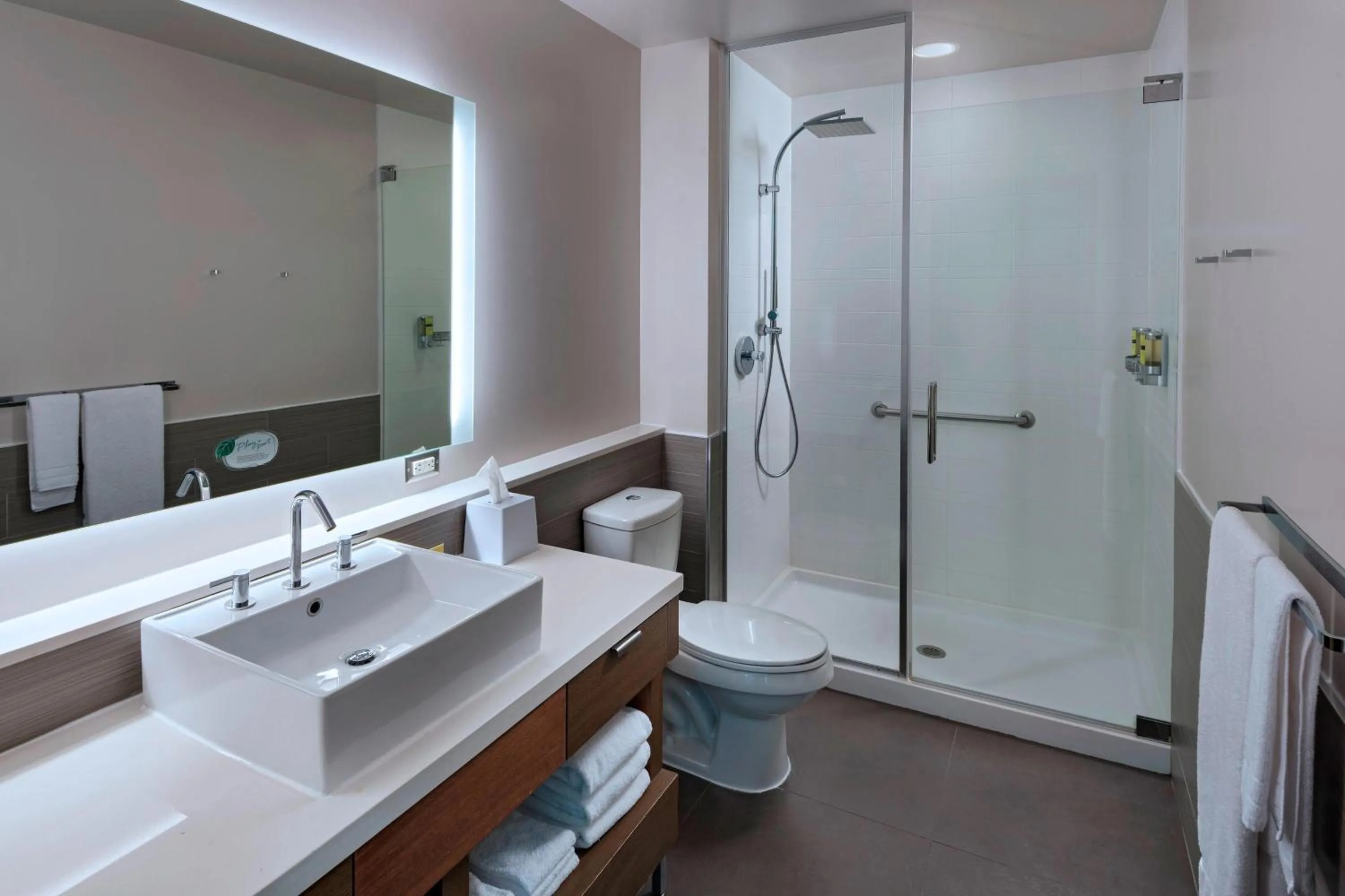 Bathroom in Element Houston Vintage Park