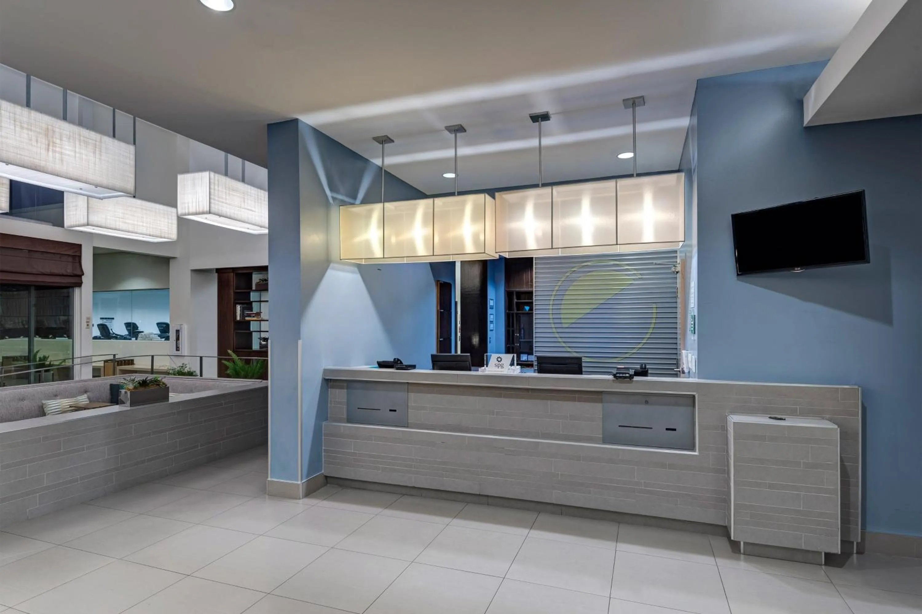 Lobby or reception in Element Houston Vintage Park