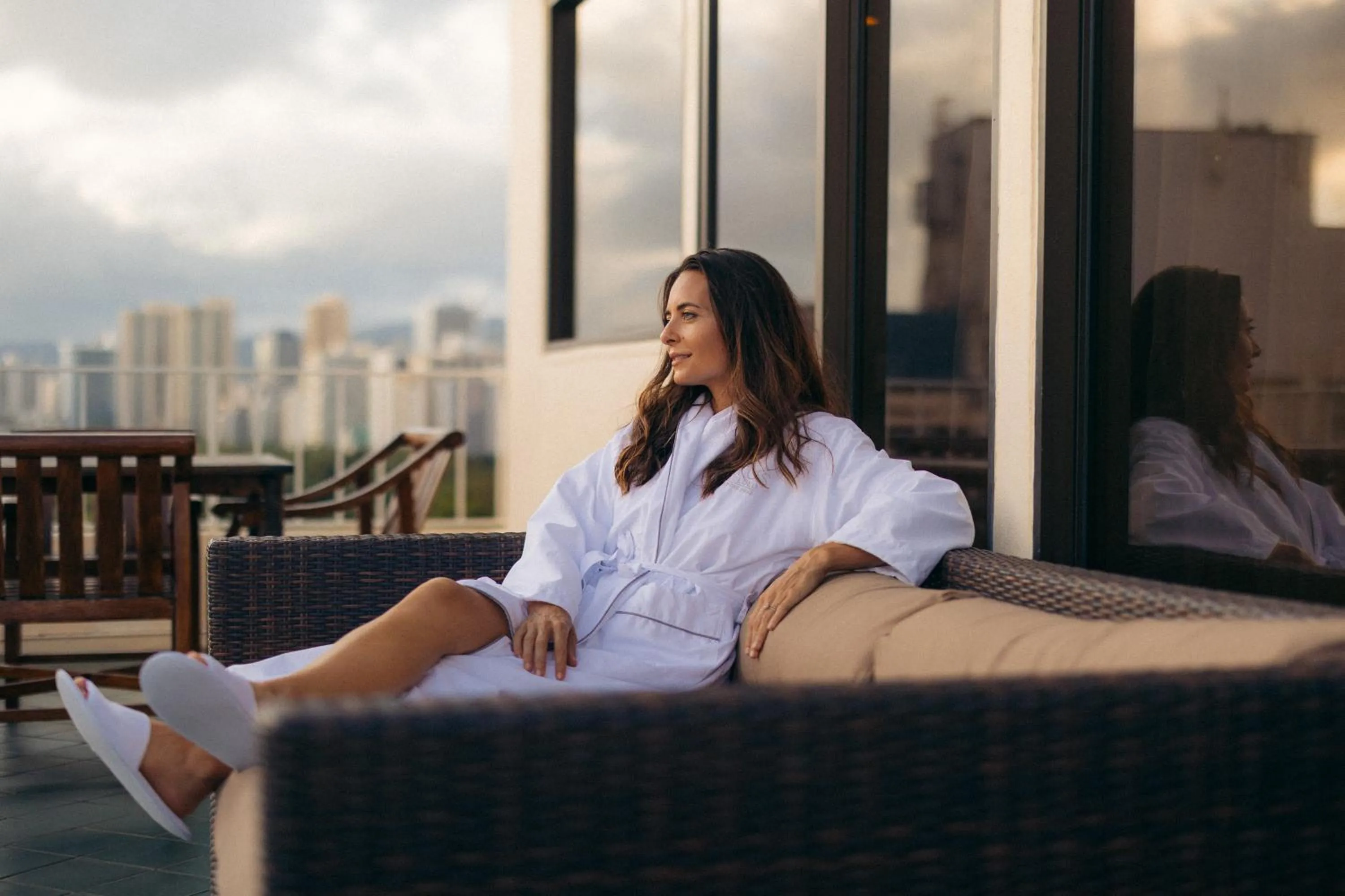 Balcony/Terrace in Lotus Honolulu at Diamond Head