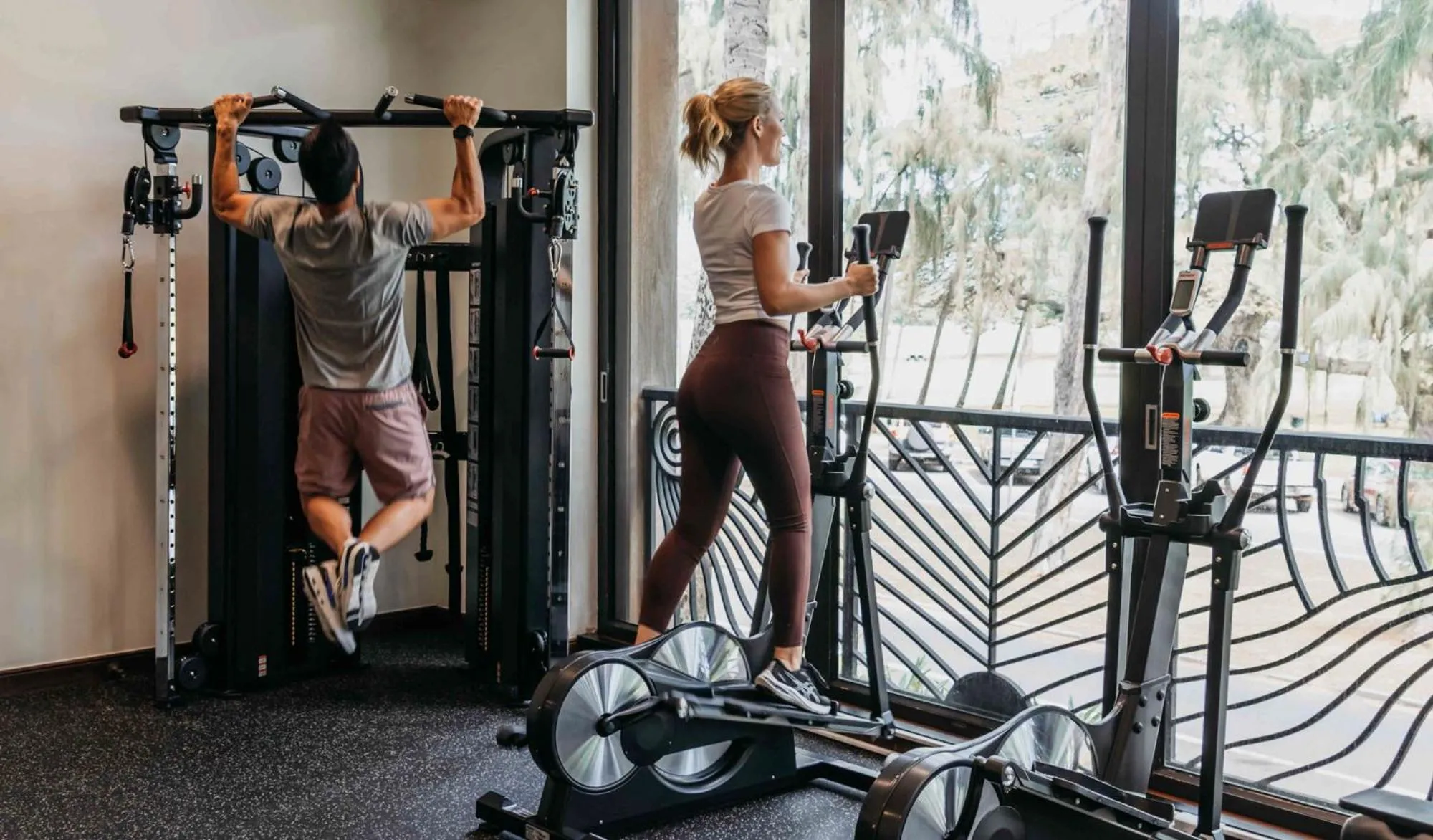 Fitness centre/facilities in Lotus Honolulu at Diamond Head