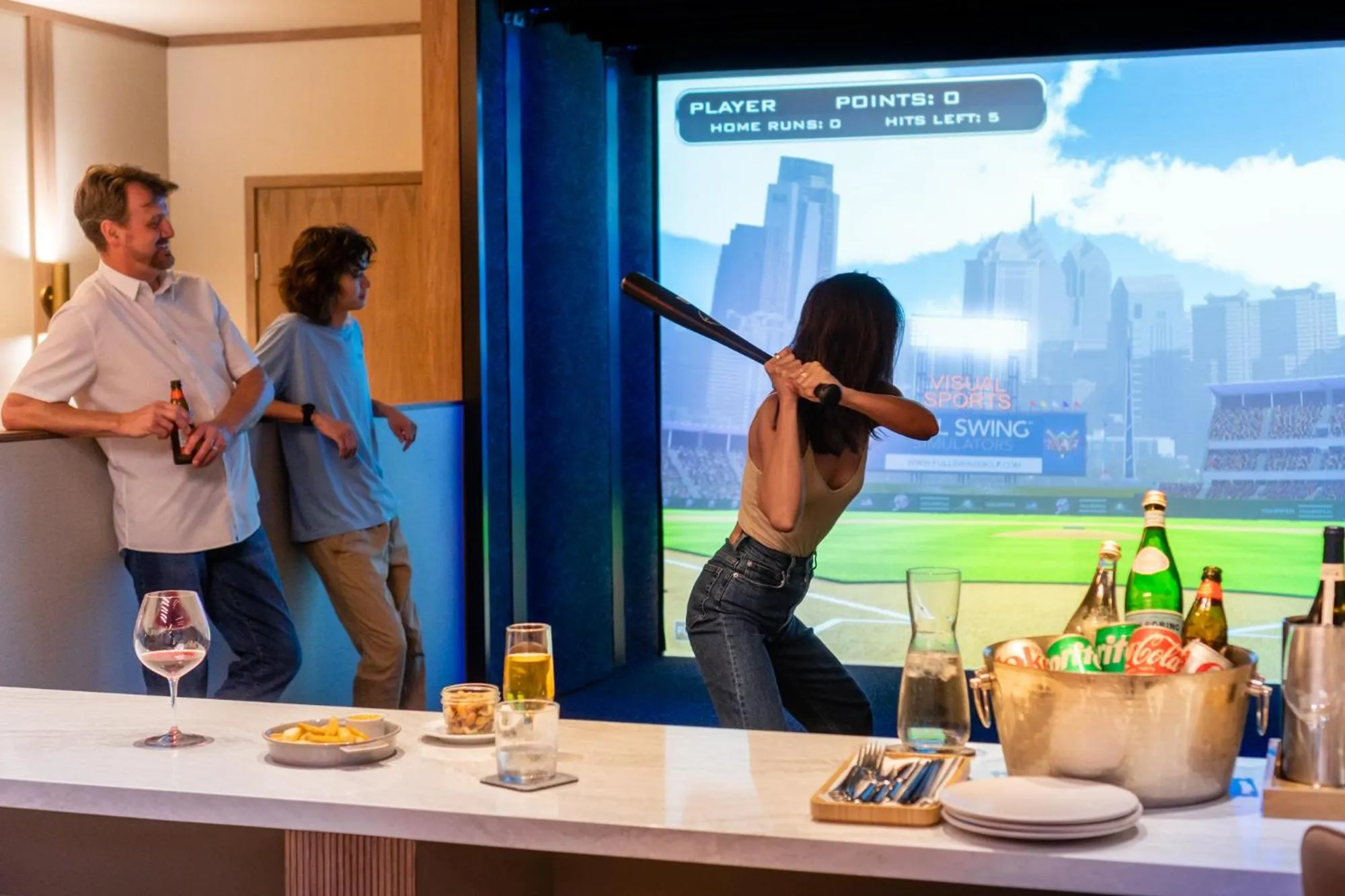 Game Room in Lotus Honolulu at Diamond Head