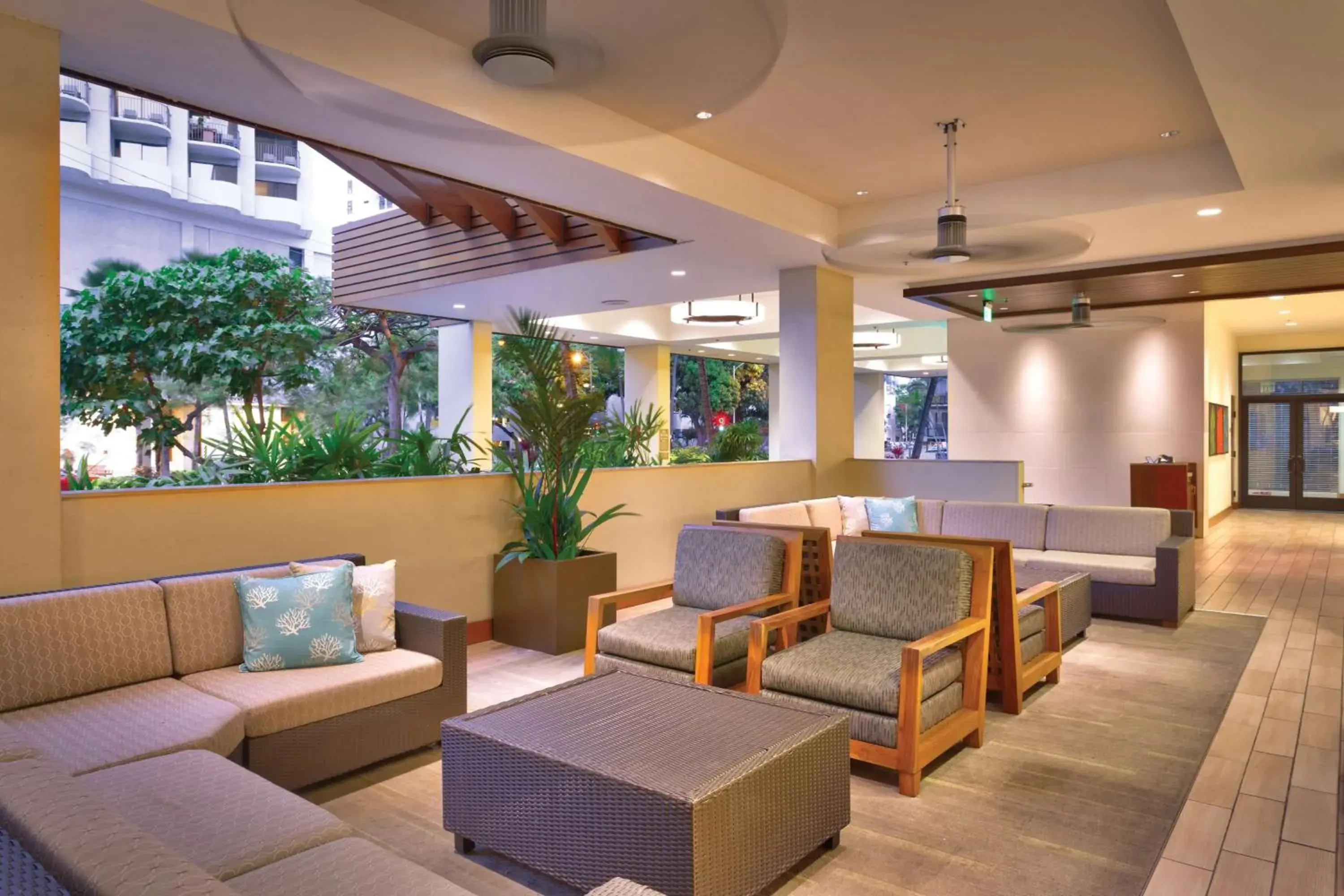 Lobby or reception in Hyatt Place Waikiki Beach Lobby or reception in Hyatt Place Waikiki Beach