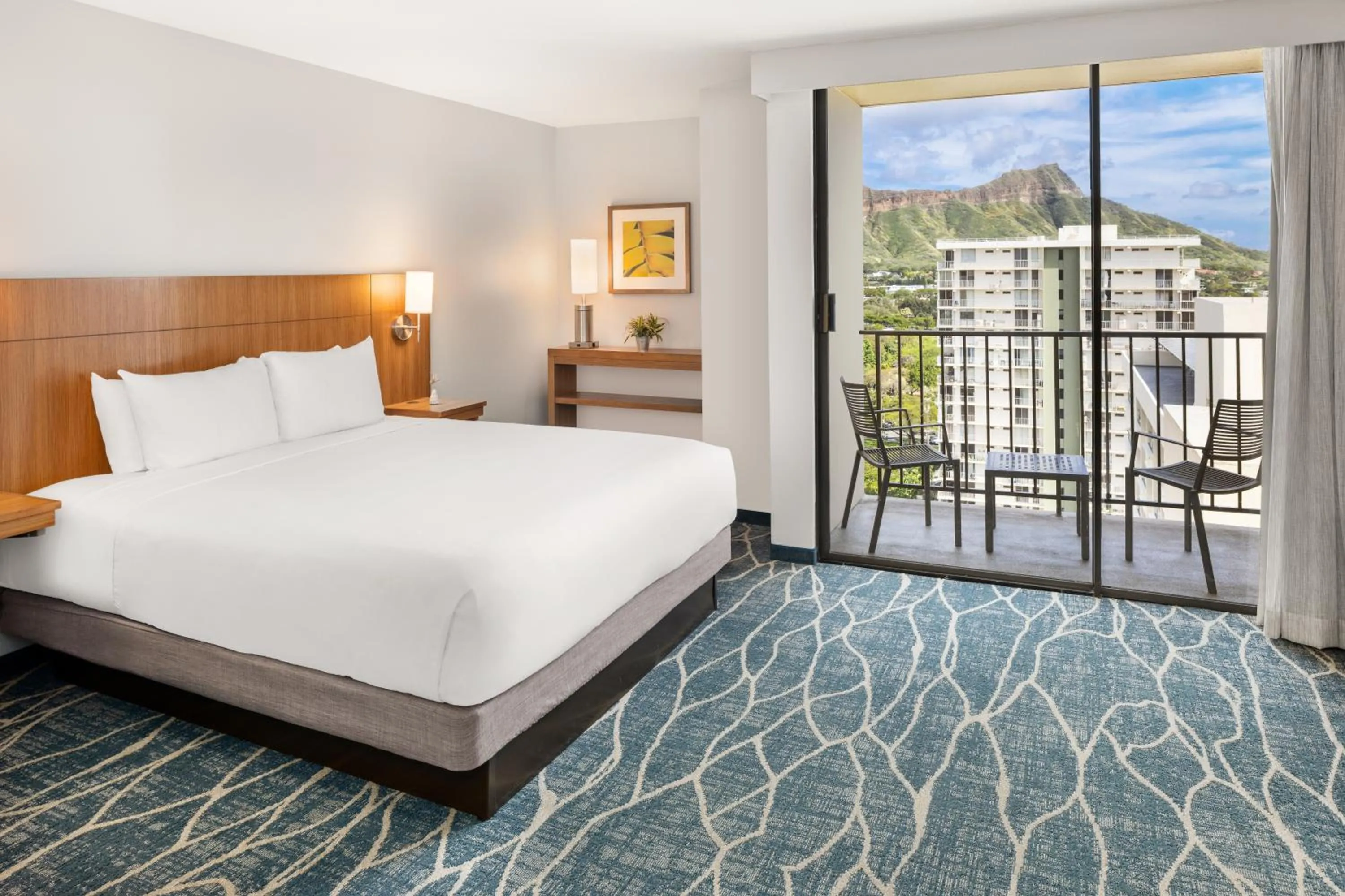 View (from property/room), Bed in Hyatt Place Waikiki Beach