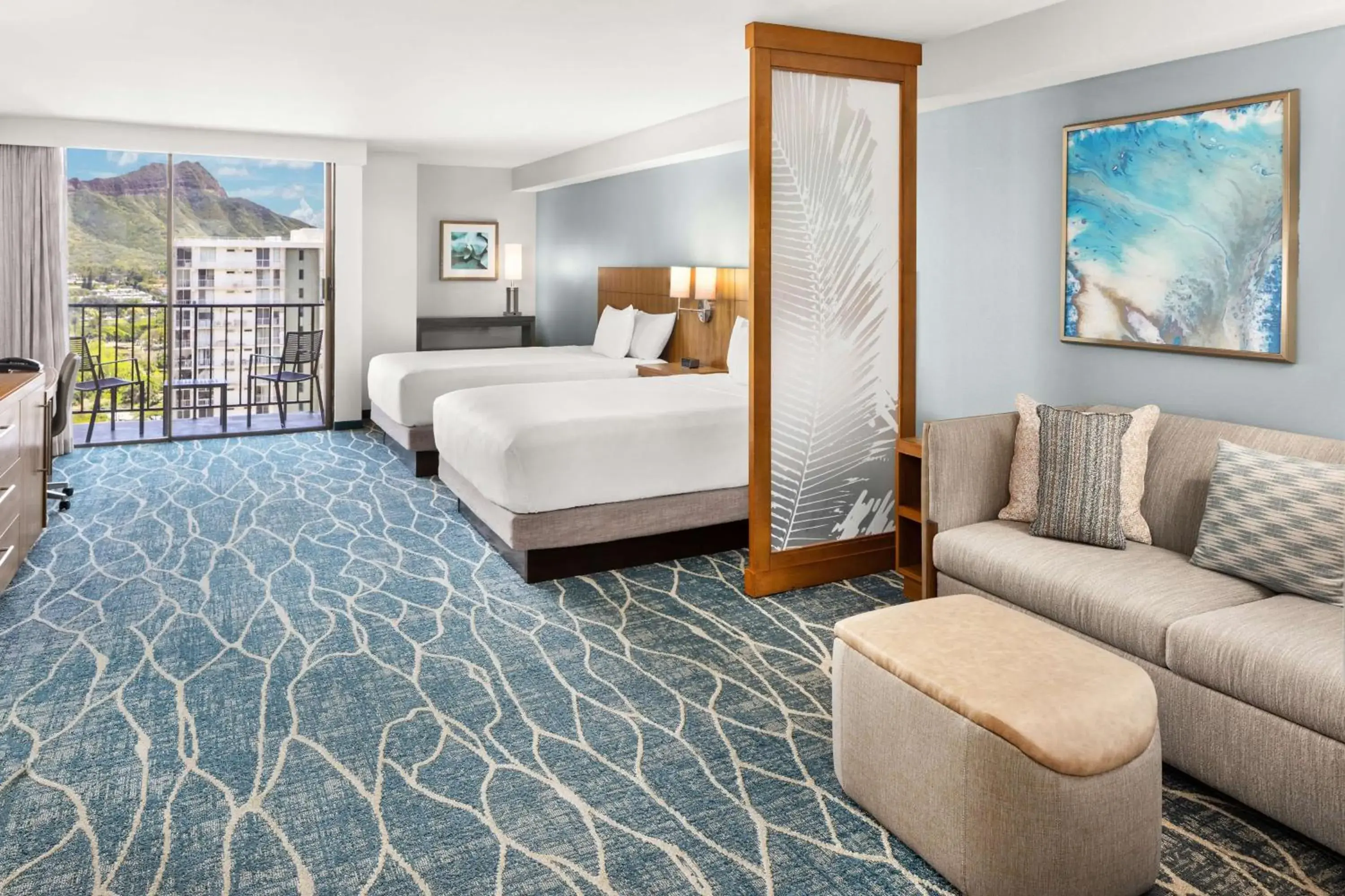 Bedroom, Bed in Hyatt Place Waikiki Beach Bedroom, Bed in Hyatt Place Waikiki Beach