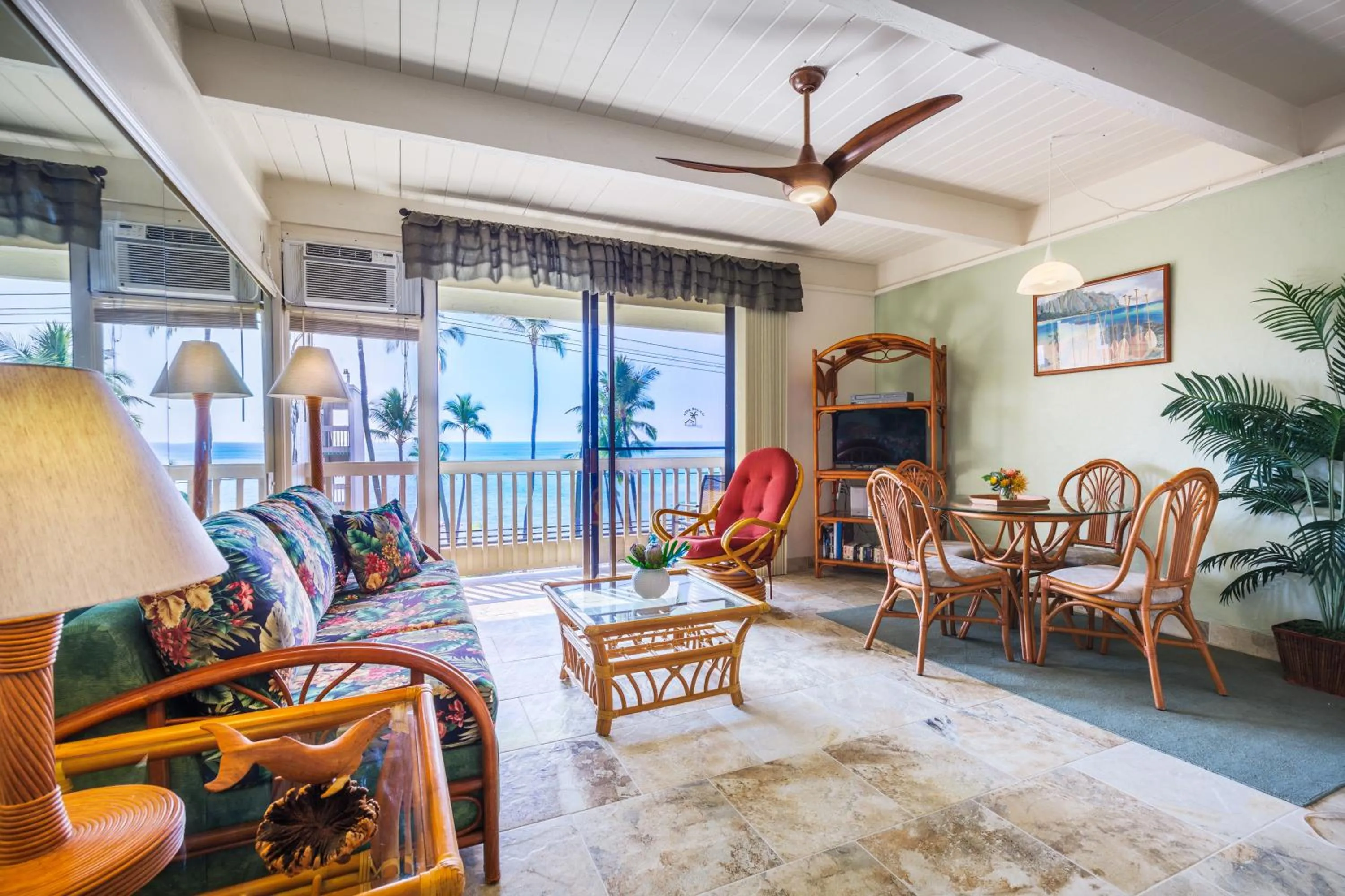 Living room in Castle Kona Bali Kai