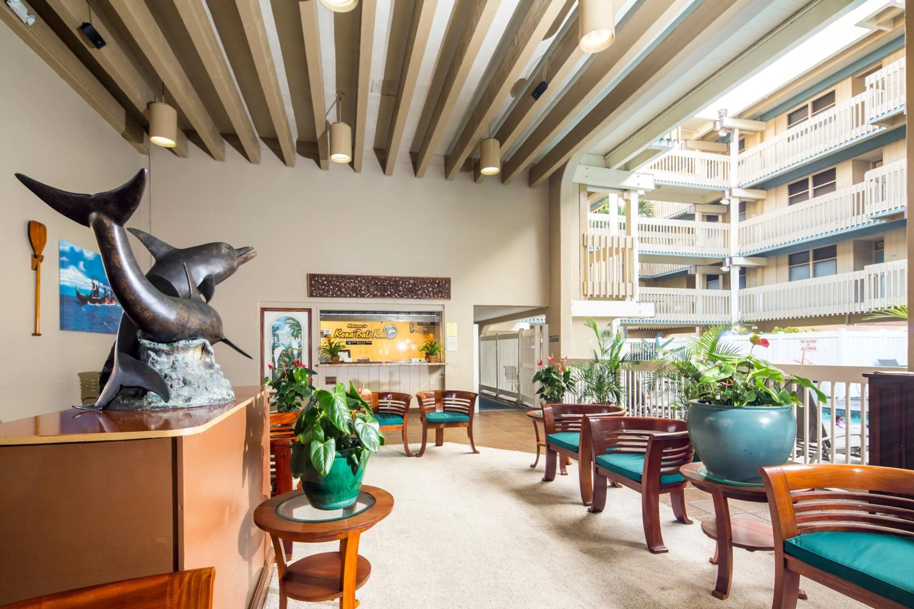 Lobby or reception in Castle Kona Bali Kai