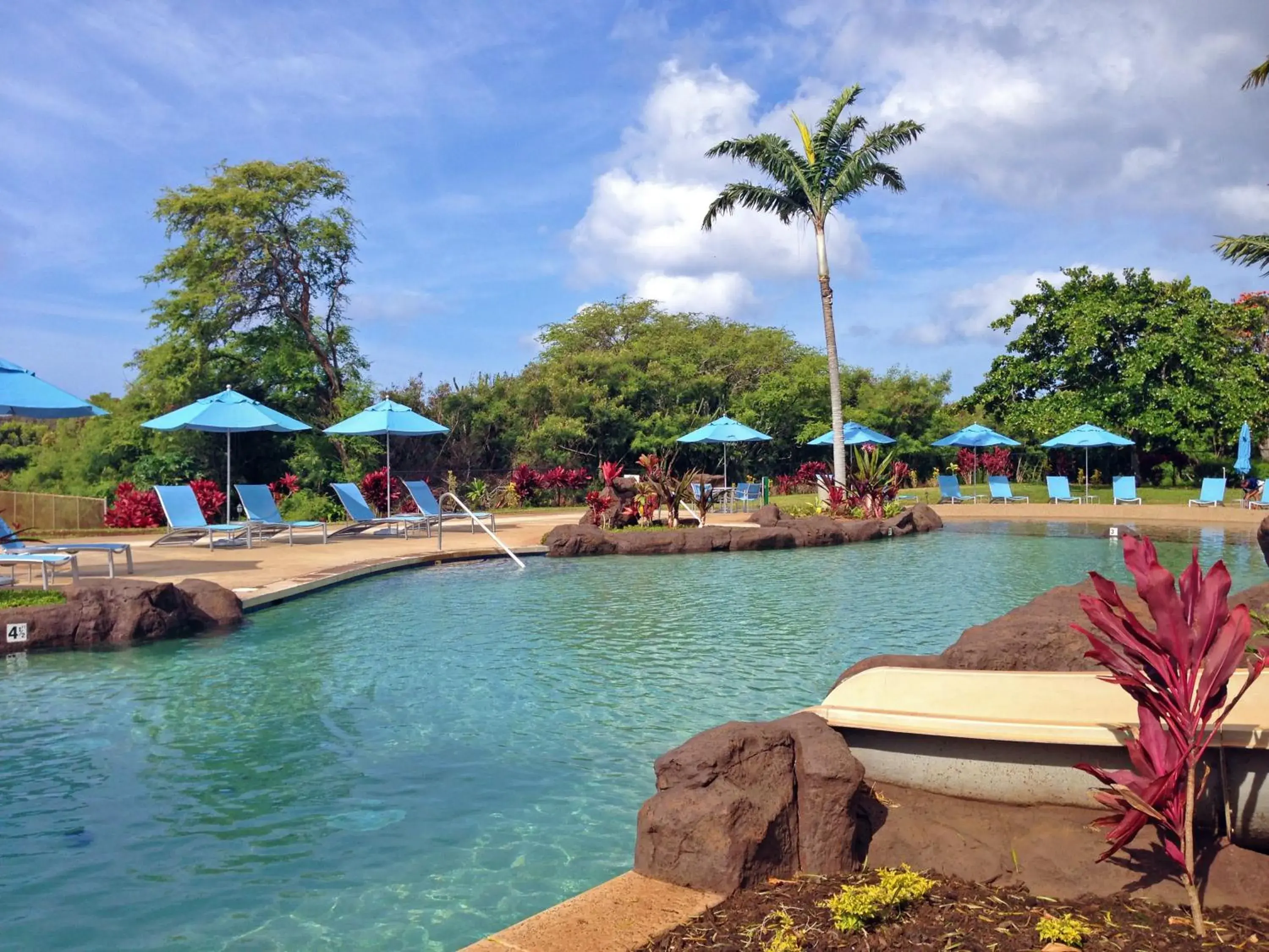 Swimming pool in Kiahuna Plantation and Beach Bungalows by Castle Swimming pool in Kiahuna Plantation and Beach Bungalows by Castle