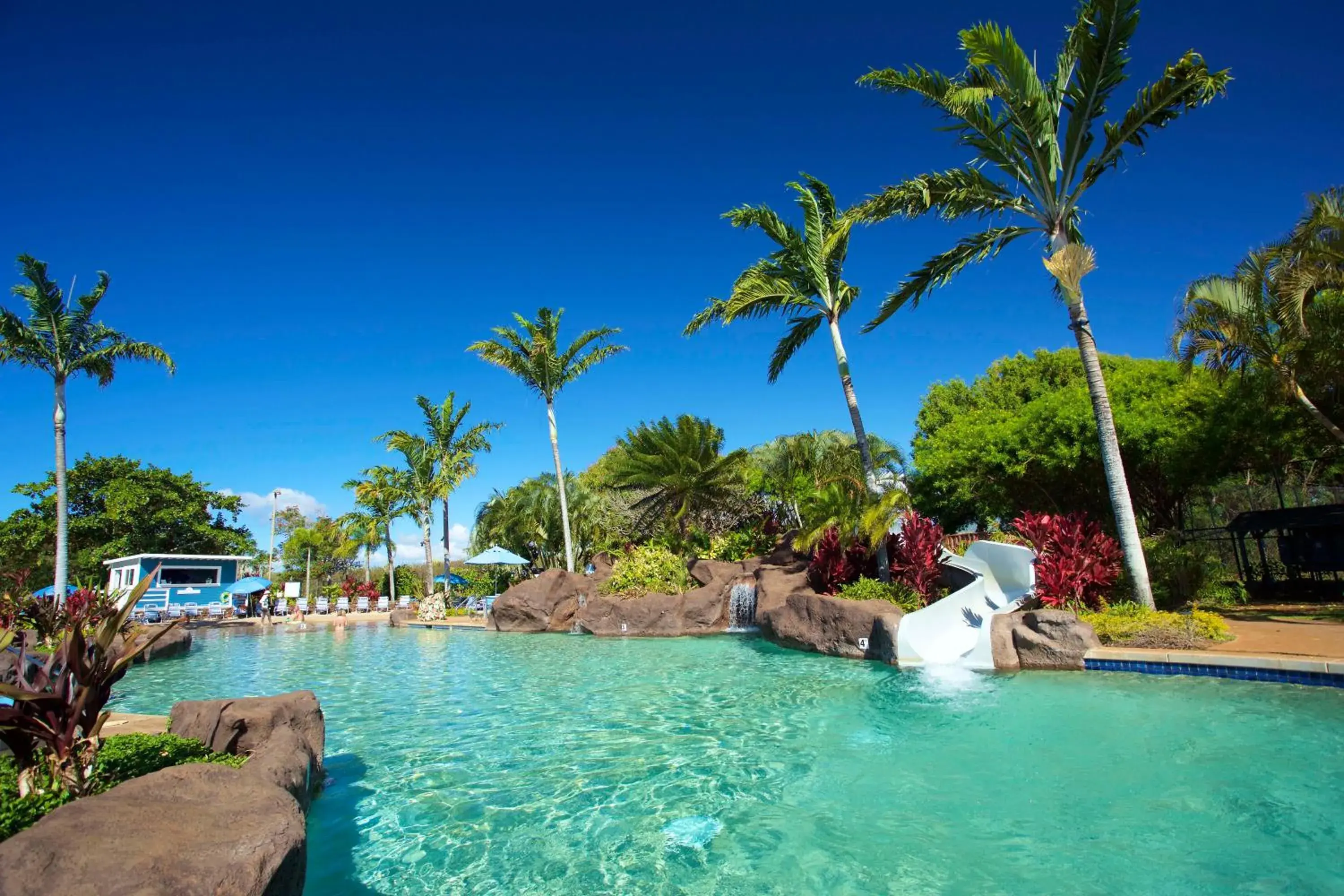 Swimming pool in Kiahuna Plantation and Beach Bungalows by Castle Swimming pool in Kiahuna Plantation and Beach Bungalows by Castle