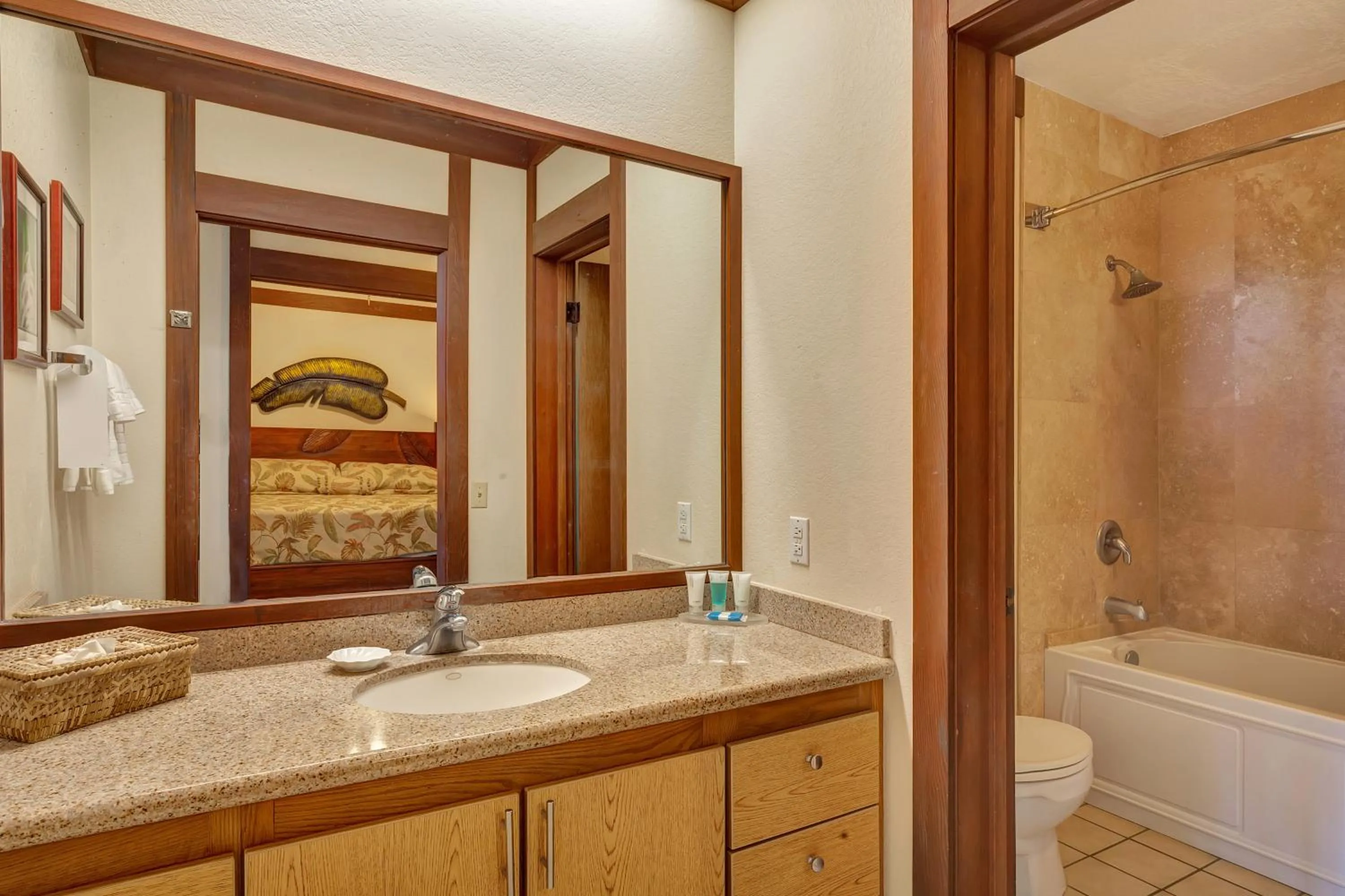 Bathroom in Kiahuna Plantation and Beach Bungalows by Castle