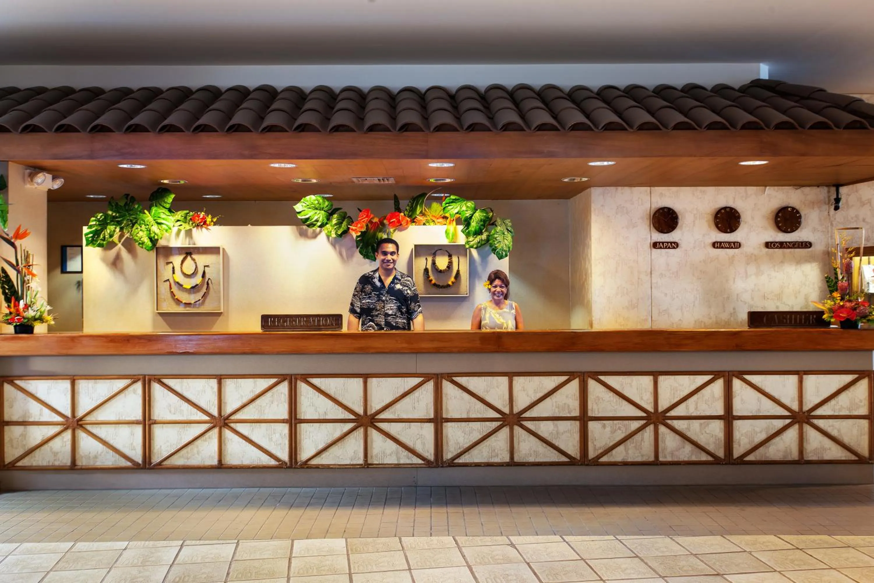 Lobby or reception in Hilo Hawaiian Hotel, Trademark Collection by Wyndham