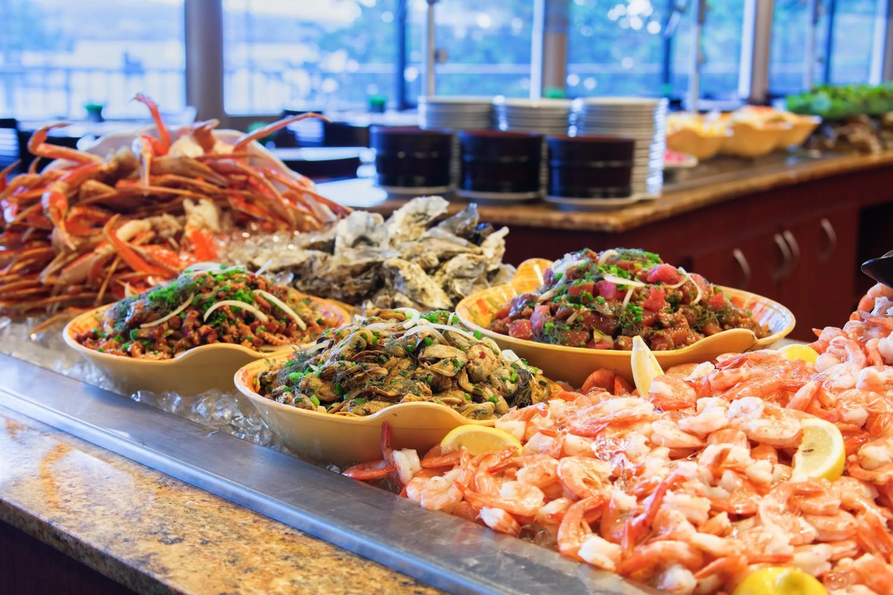 Food in Hilo Hawaiian Hotel, Trademark Collection by Wyndham