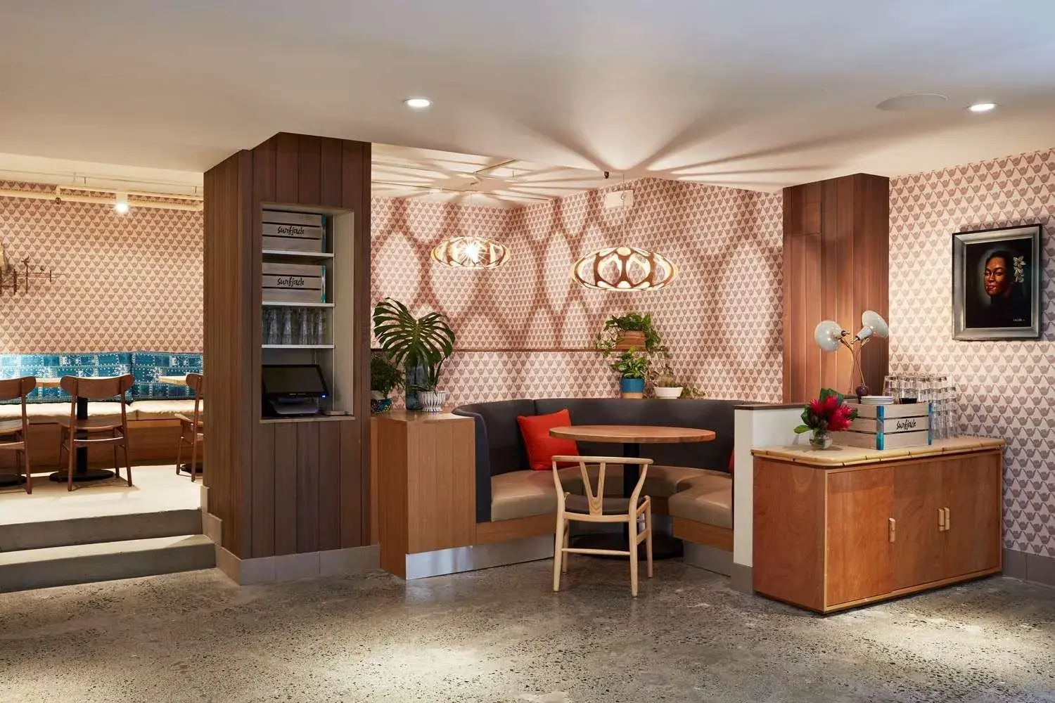 Restaurant/places to eat in The Surfjack Hotel & Swim Club Restaurant/places to eat in The Surfjack Hotel & Swim Club