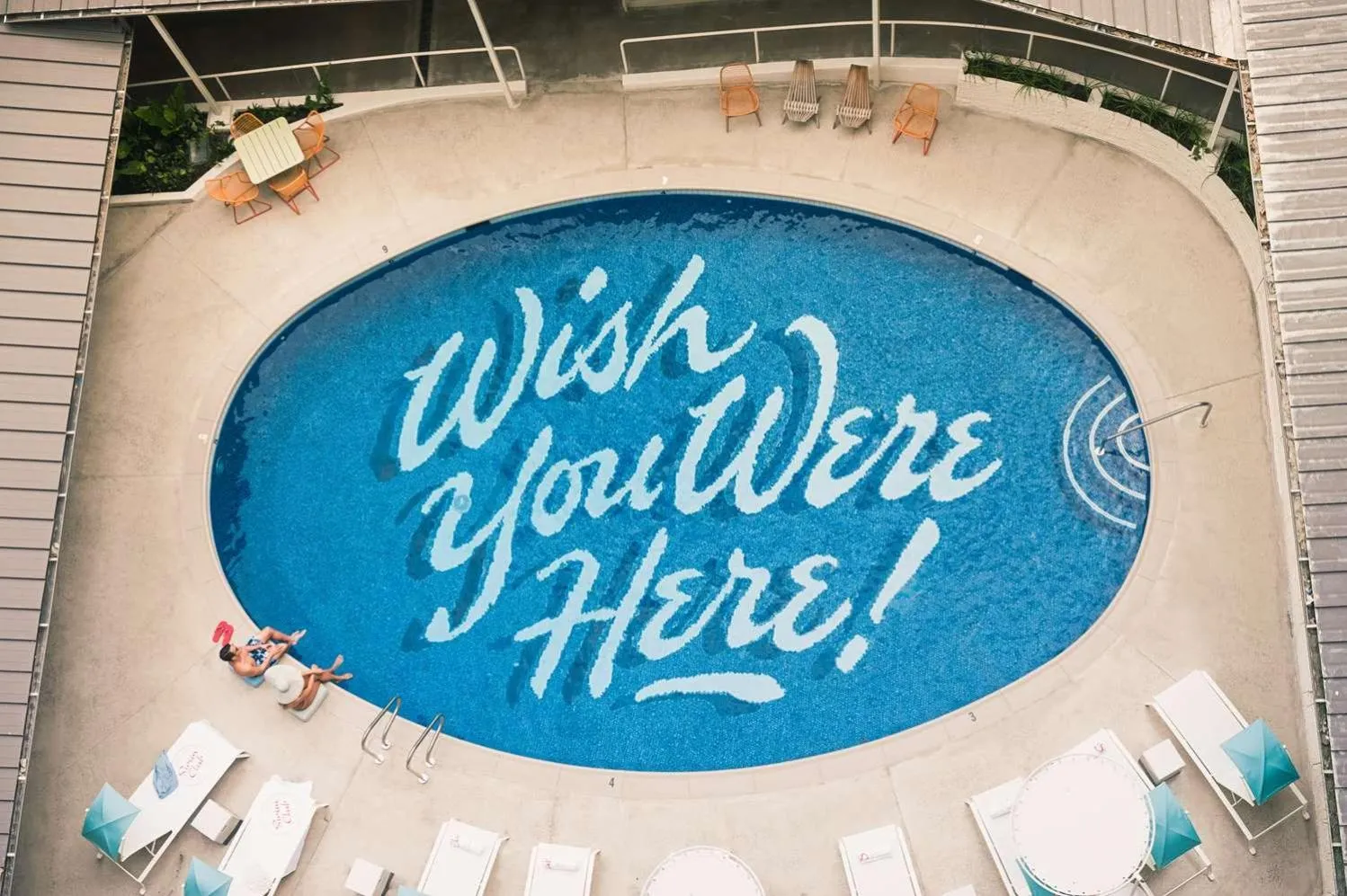 Swimming pool in The Surfjack Hotel & Swim Club