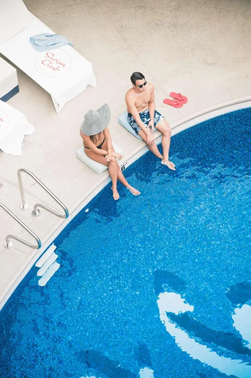 Pool view in The Surfjack Hotel & Swim Club