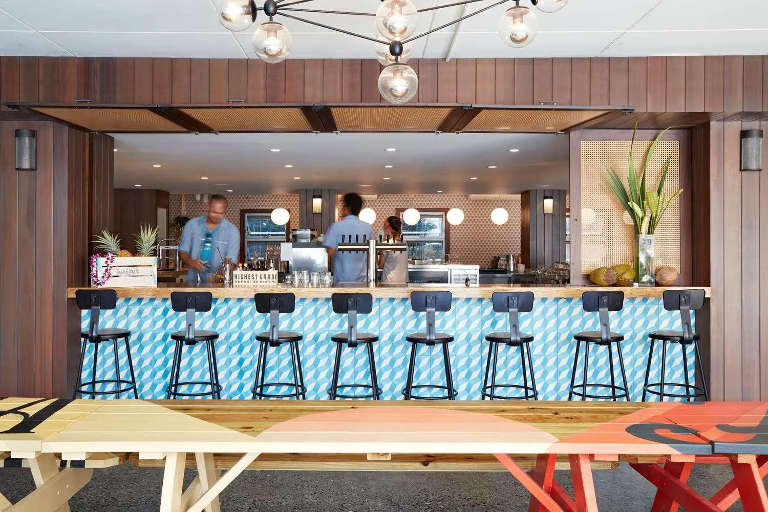 Restaurant/places to eat in The Surfjack Hotel & Swim Club