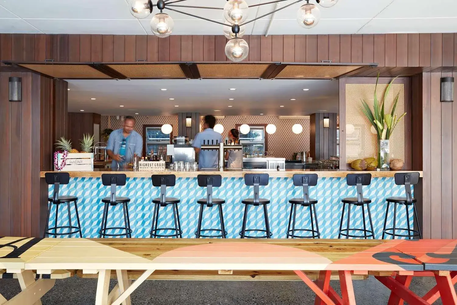 Restaurant/places to eat in The Surfjack Hotel & Swim Club Restaurant/places to eat in The Surfjack Hotel & Swim Club