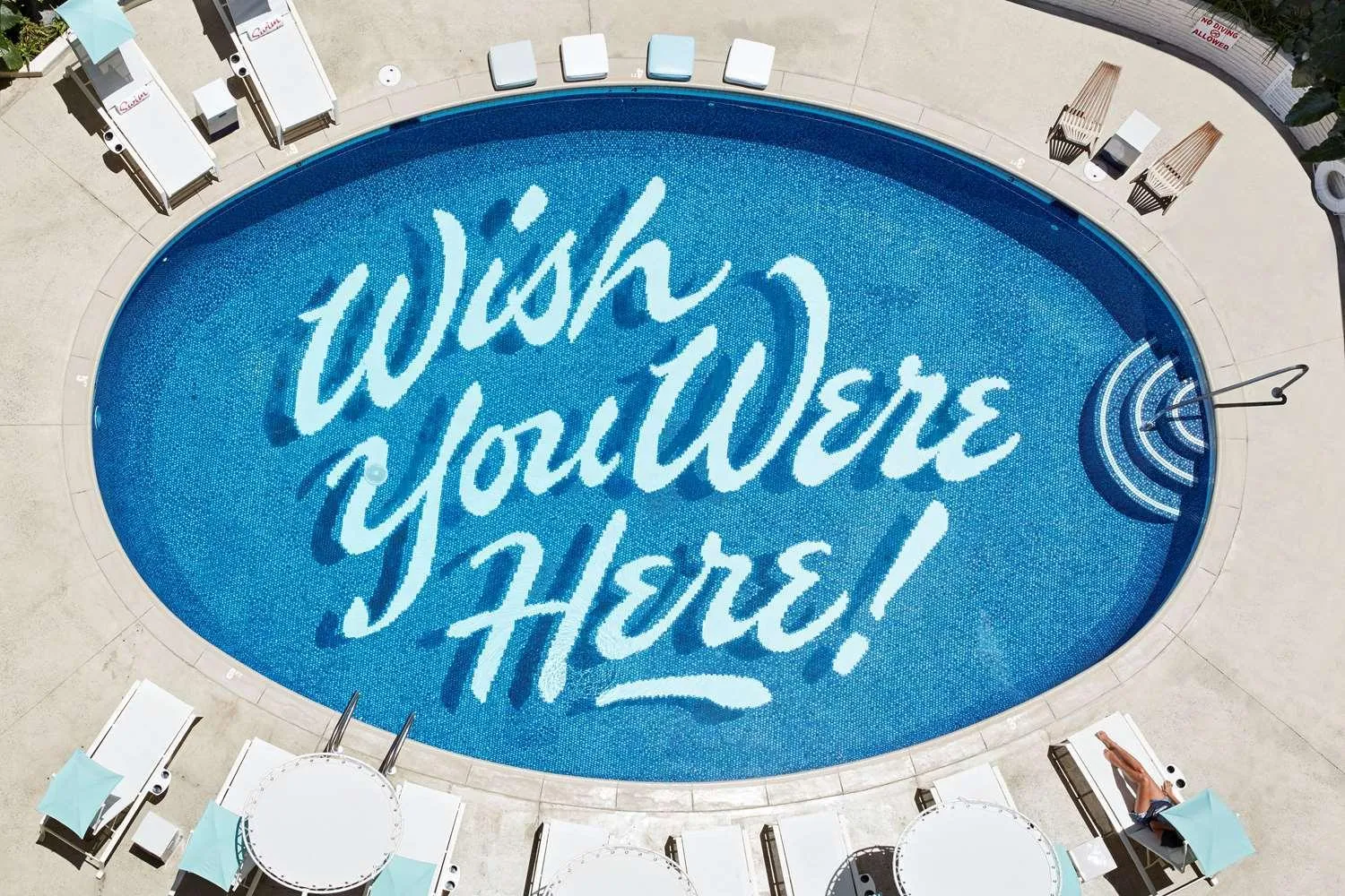 Bird's eye view in The Surfjack Hotel & Swim Club