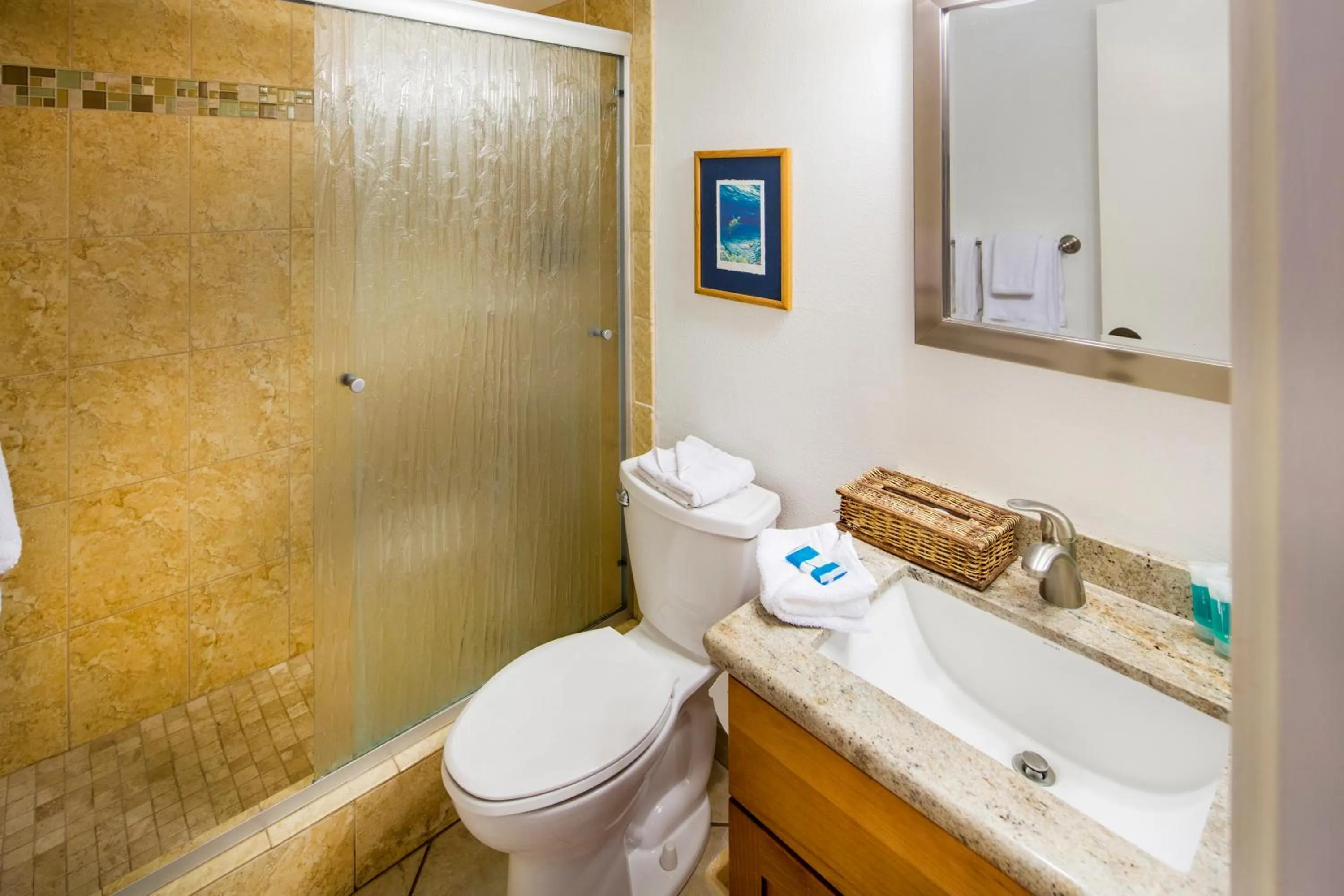 Shower in Castle Kama'ole Sands