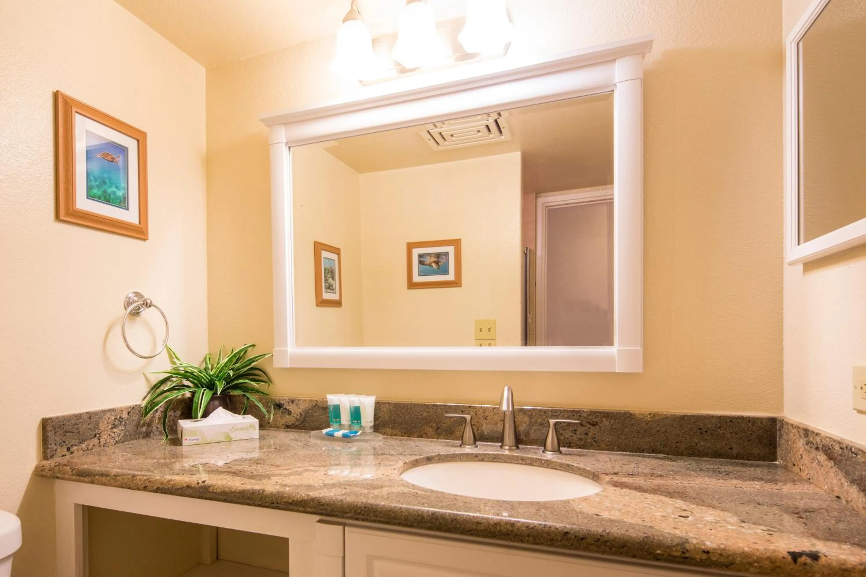 Bathroom in Castle Kama'ole Sands