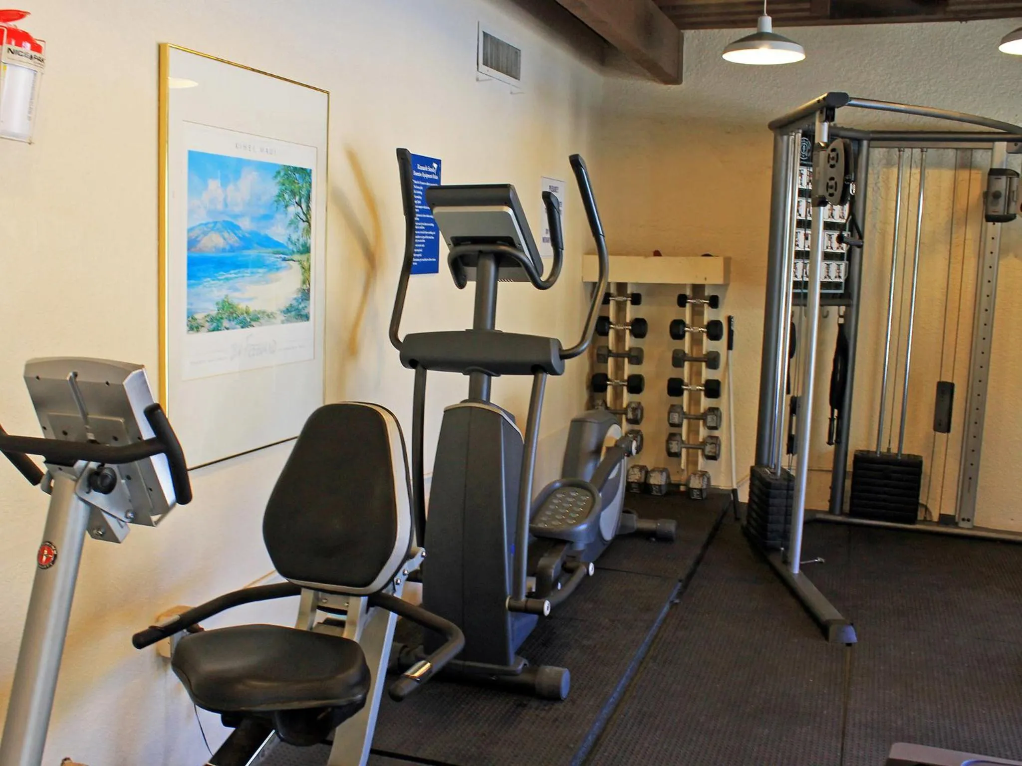 Fitness centre/facilities in Castle Kama'ole Sands