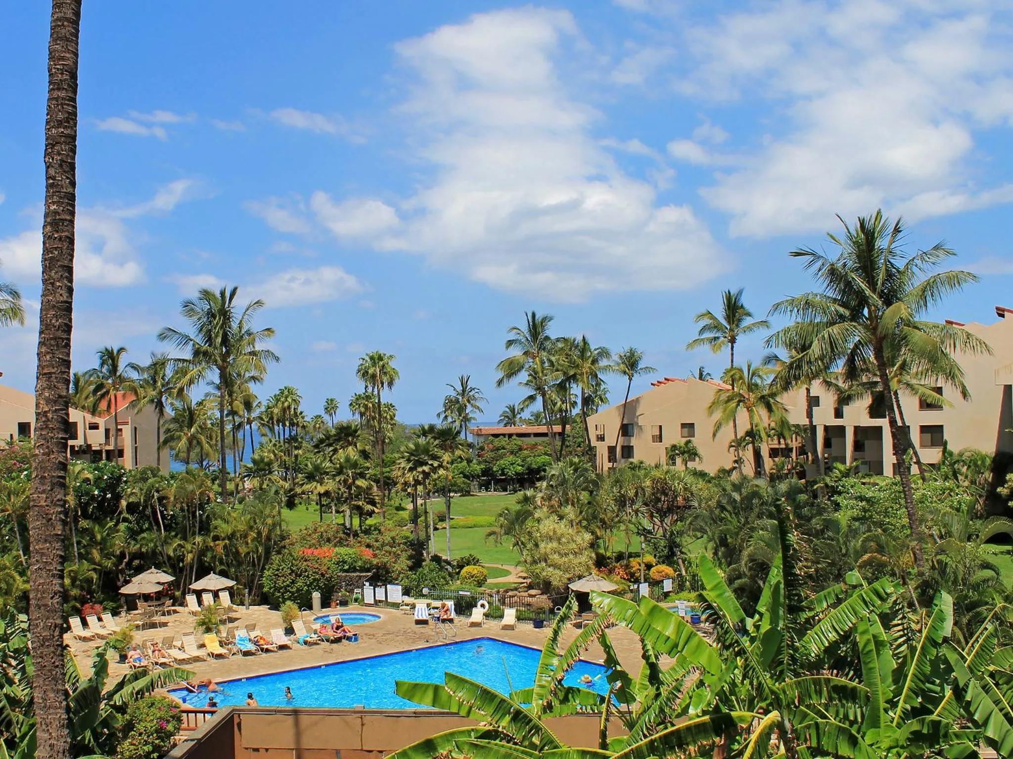 Swimming pool in Castle Kama'ole Sands