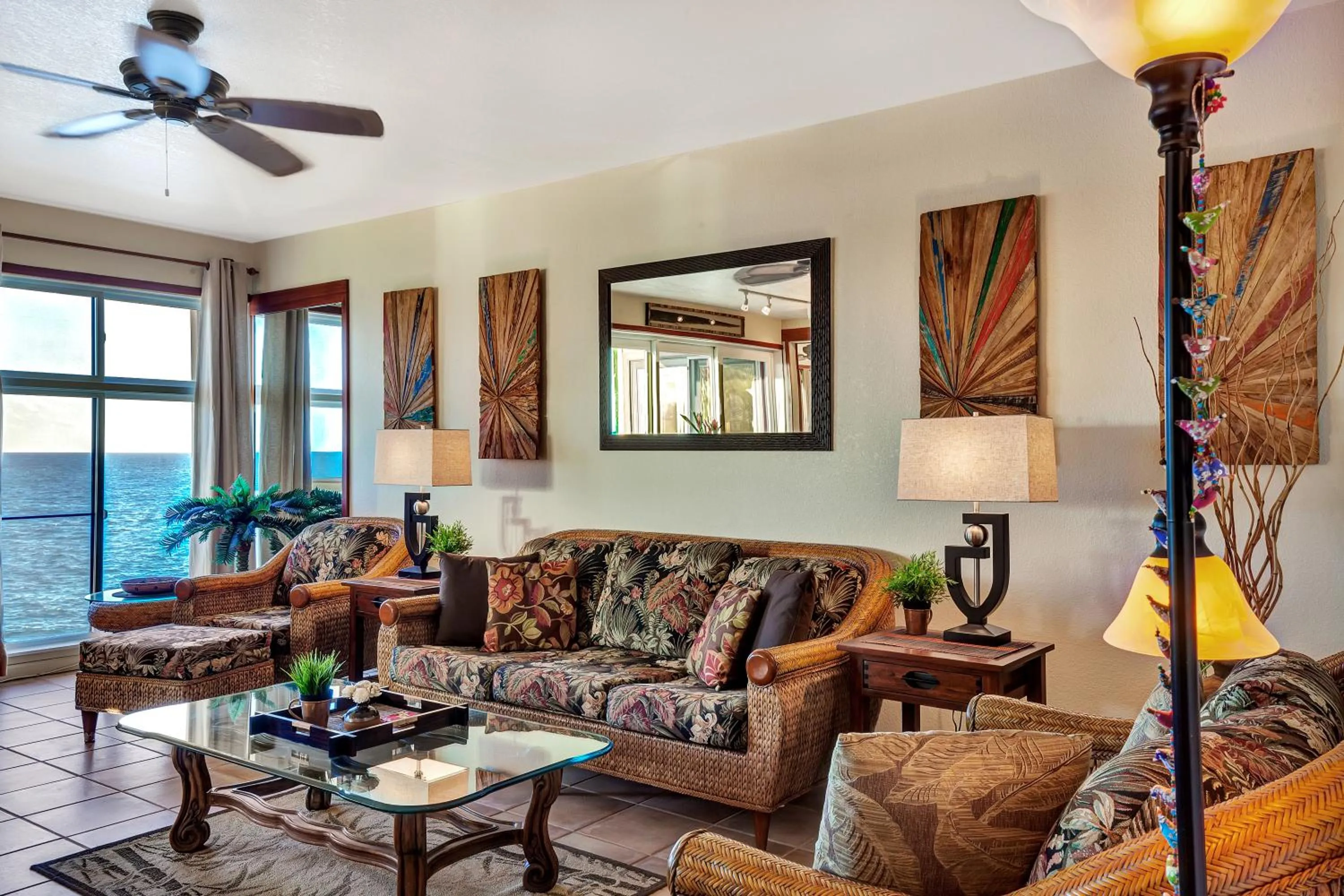 Living room in Castle At Makahuena At Poipu