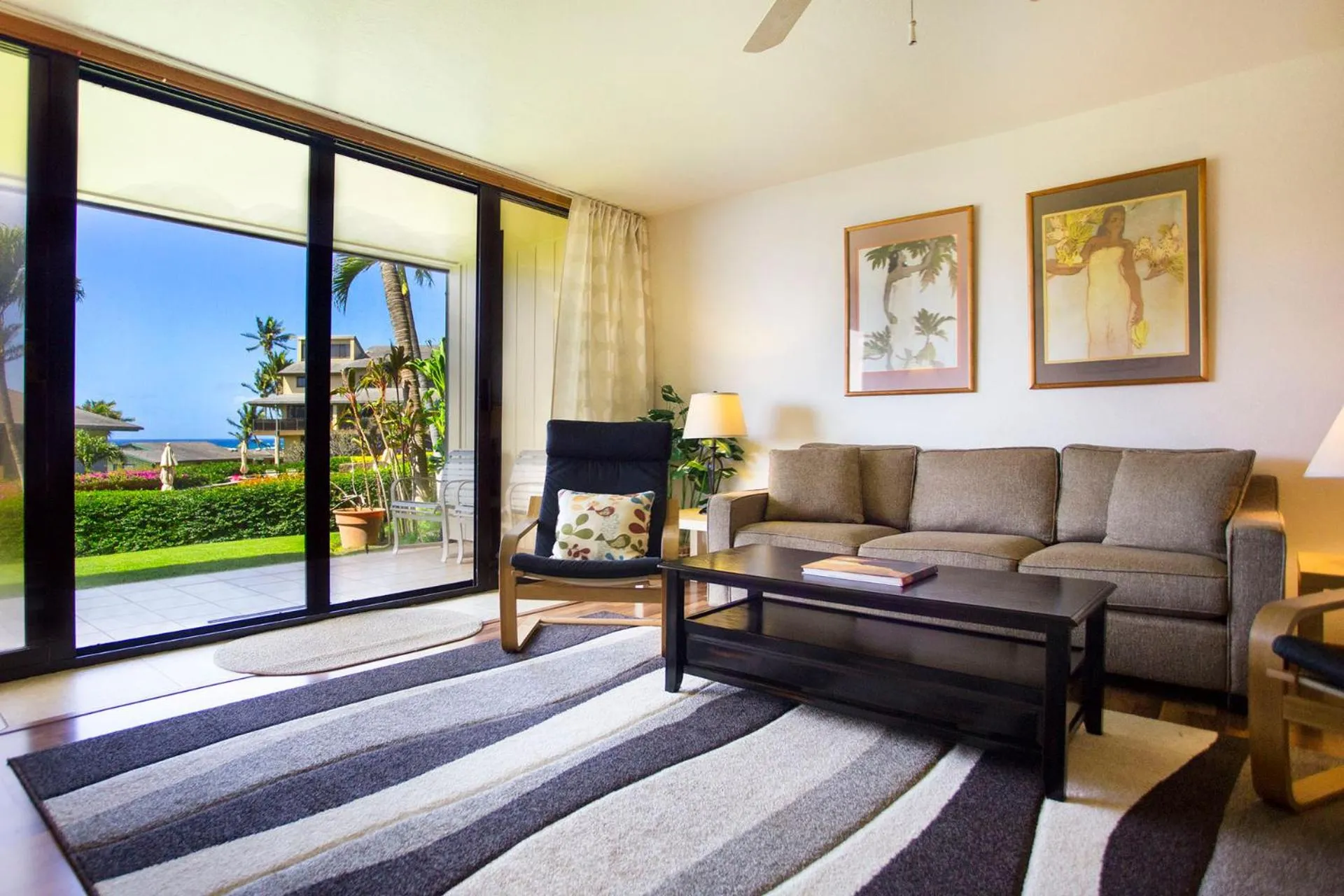 Living room in Castle At Makahuena At Poipu