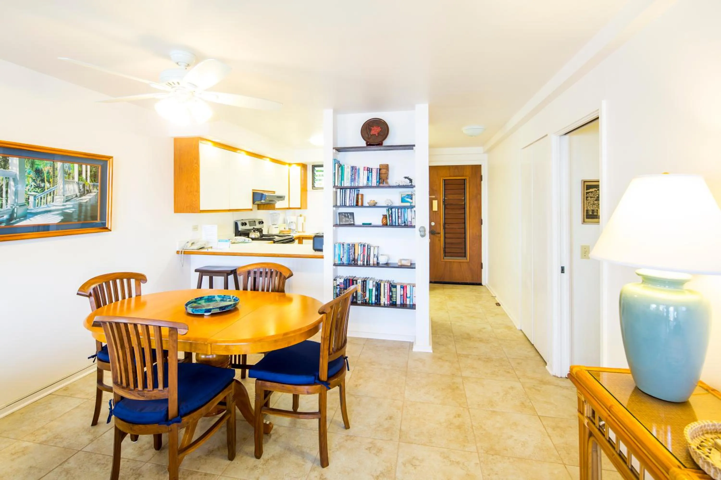 Living room in Castle Po'ipū Shores